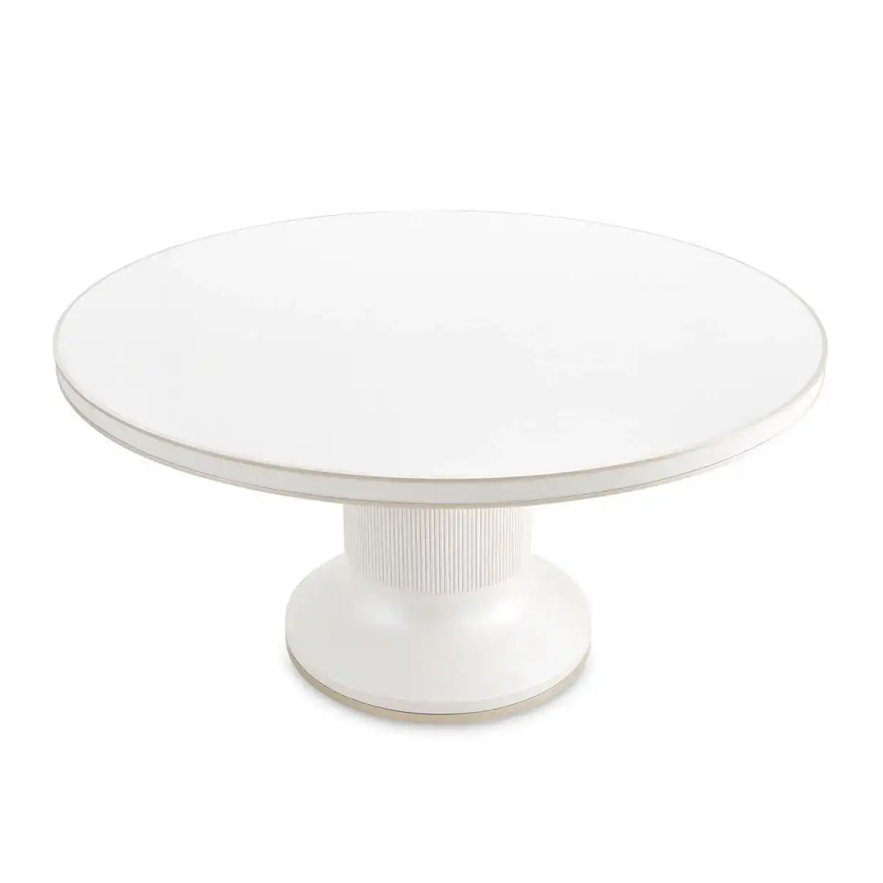 La Marisia - Round Dining Table - Creamy Pearl - Best Buy Furniture
