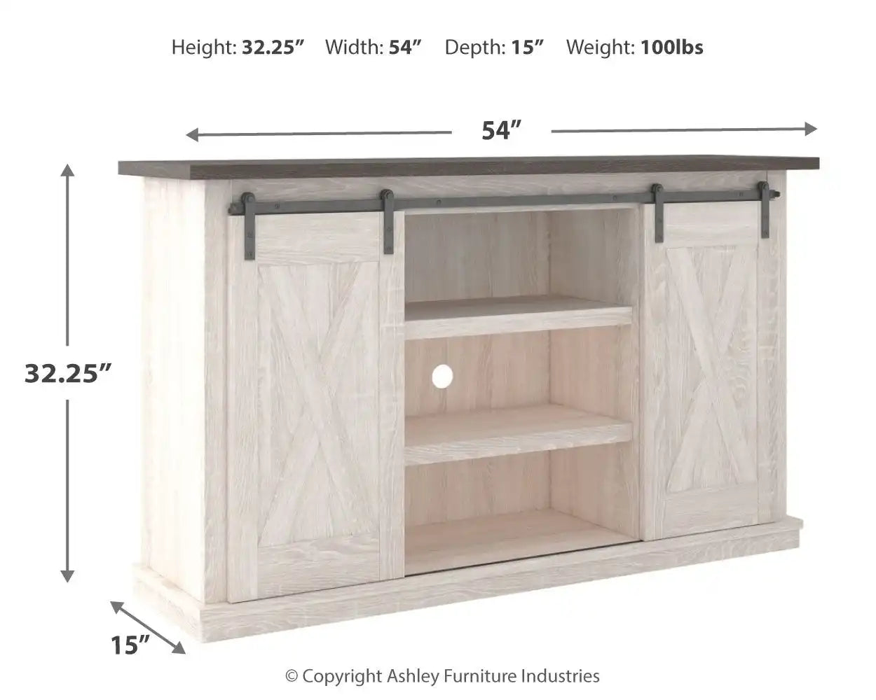 Dorrinson - TV Stand - Best Buy Furniture
