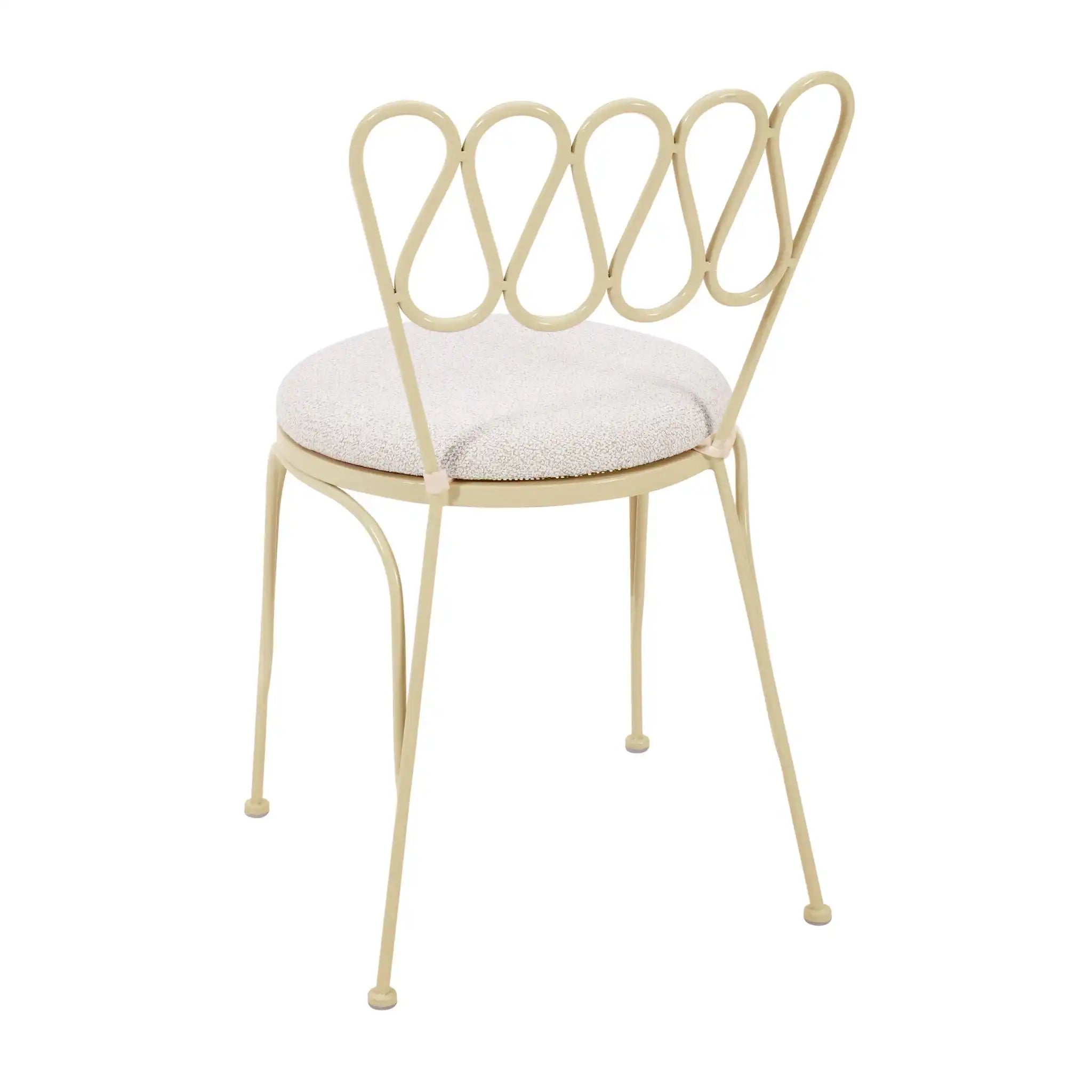 Erica - Wrought Iron Outdoor Chair