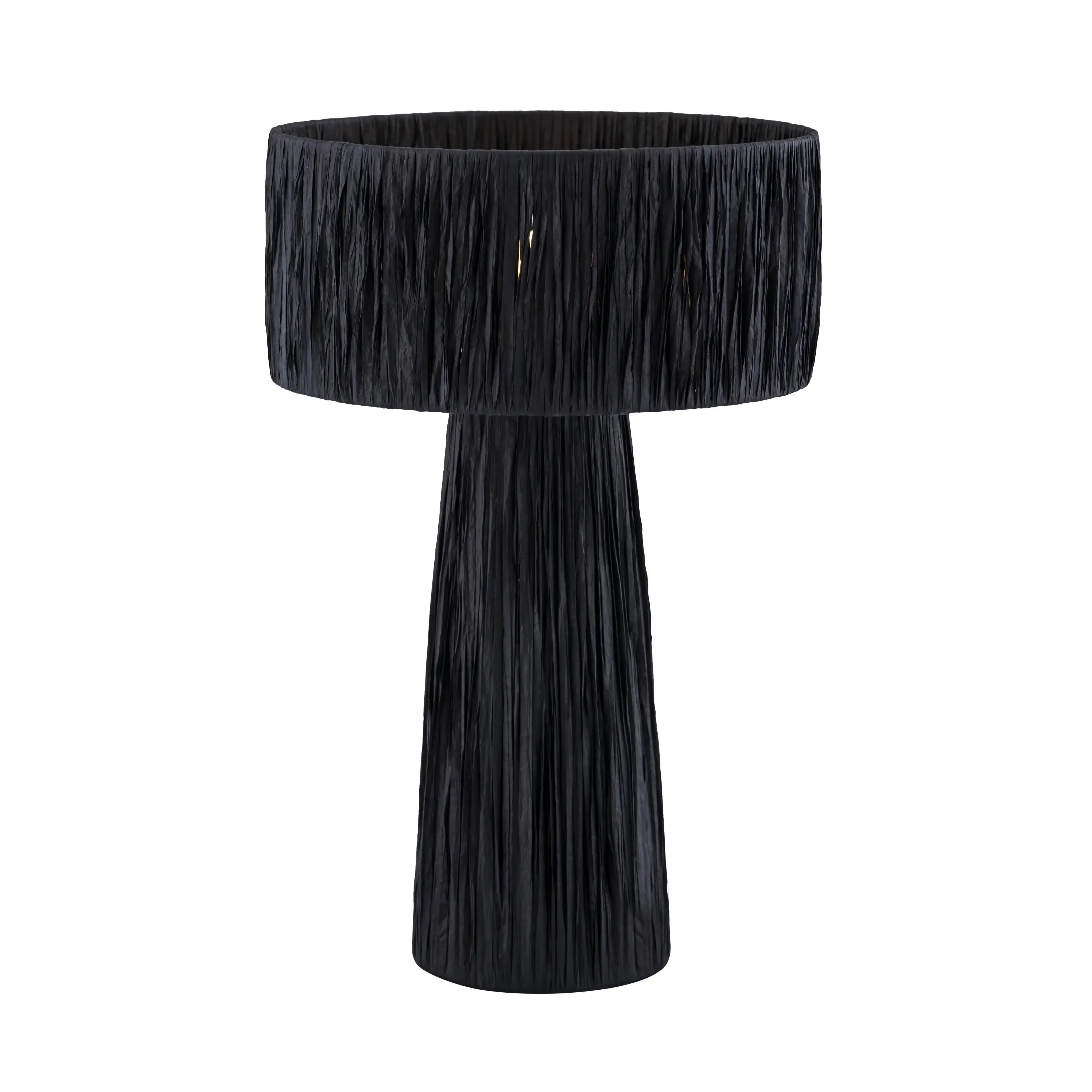 Shelby - Rafia Table Lamp - Best Buy Furniture