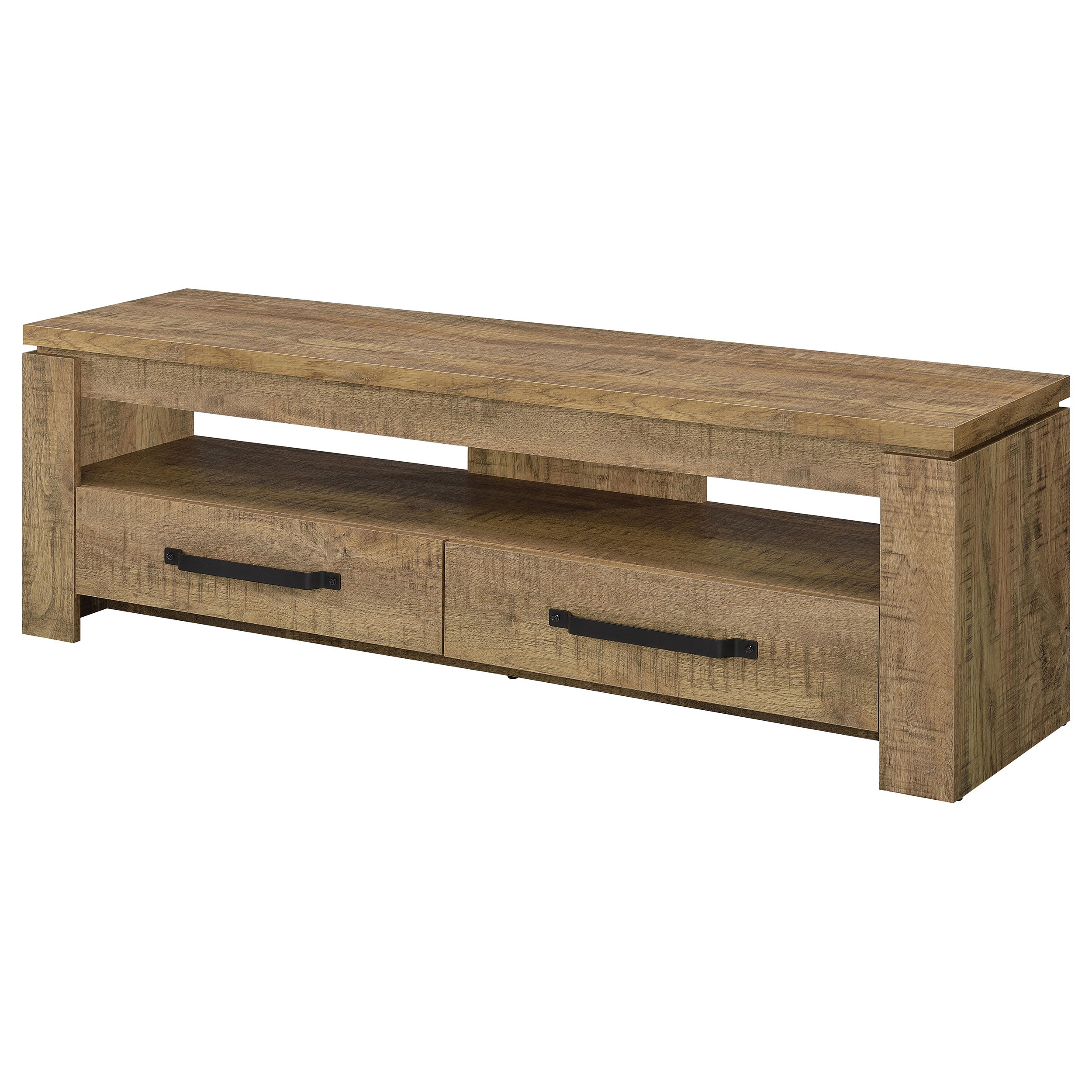 Elkton 2-drawer Engineered Wood 59-inch TV Stand Mango-