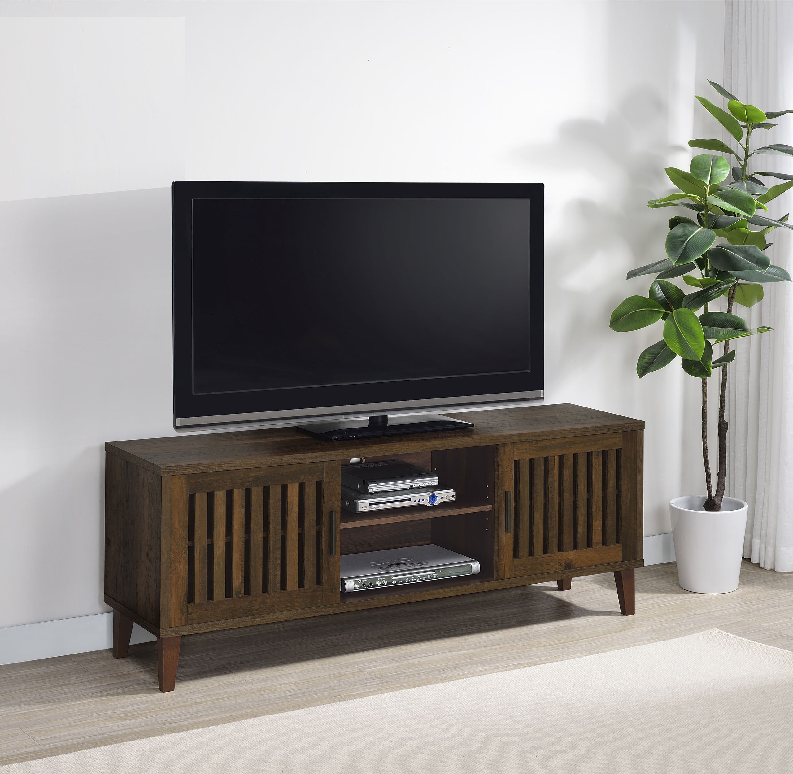 Sedona 2-door Engineered Wood 60-inch TV Stand Dark Pine-