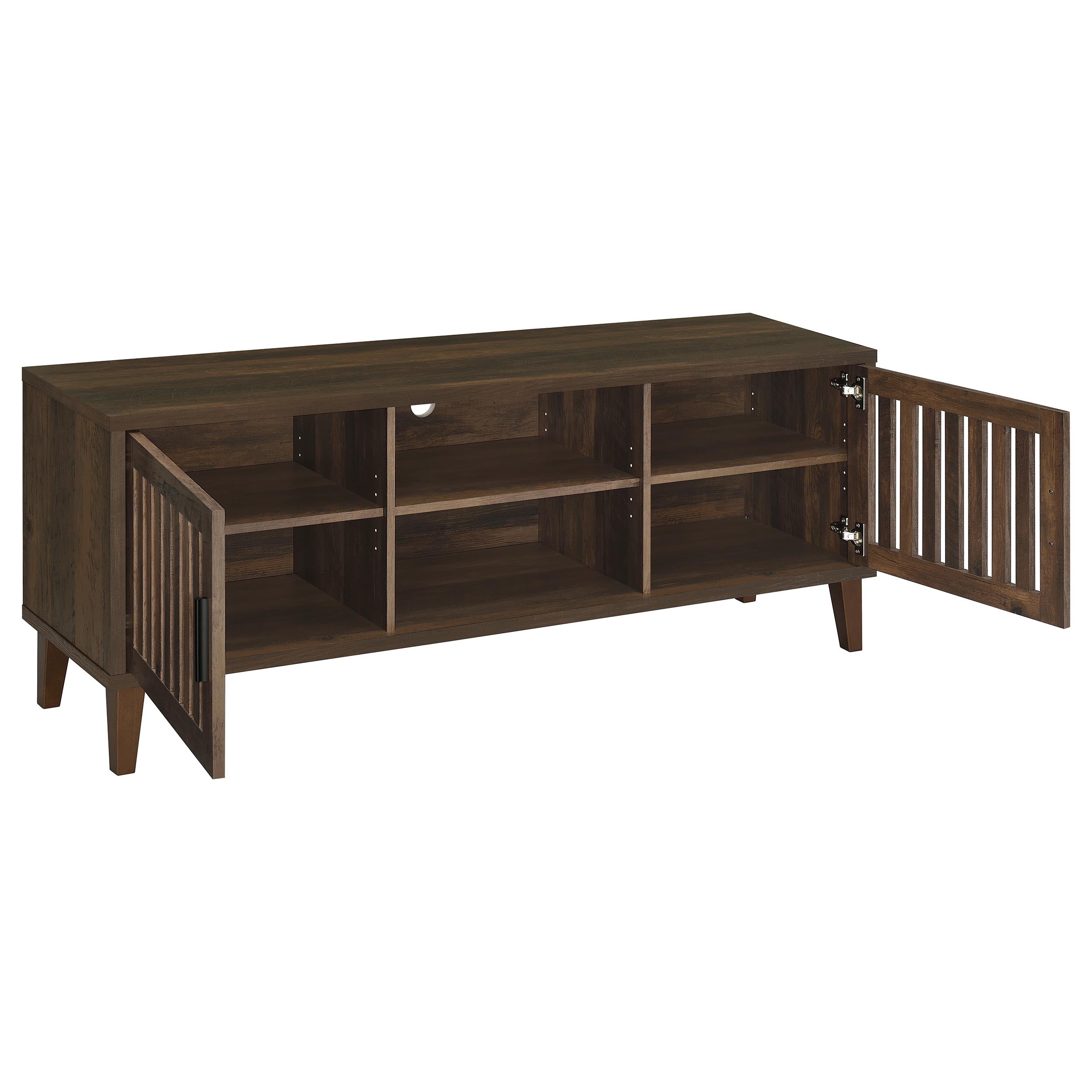 Sedona 2-door Engineered Wood 60-inch TV Stand Dark Pine-