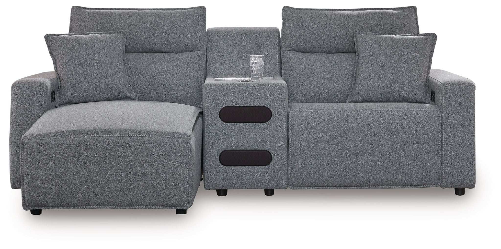 ModMax II - Salt And Pepper - Reclining Sectional - Best Buy Furniture