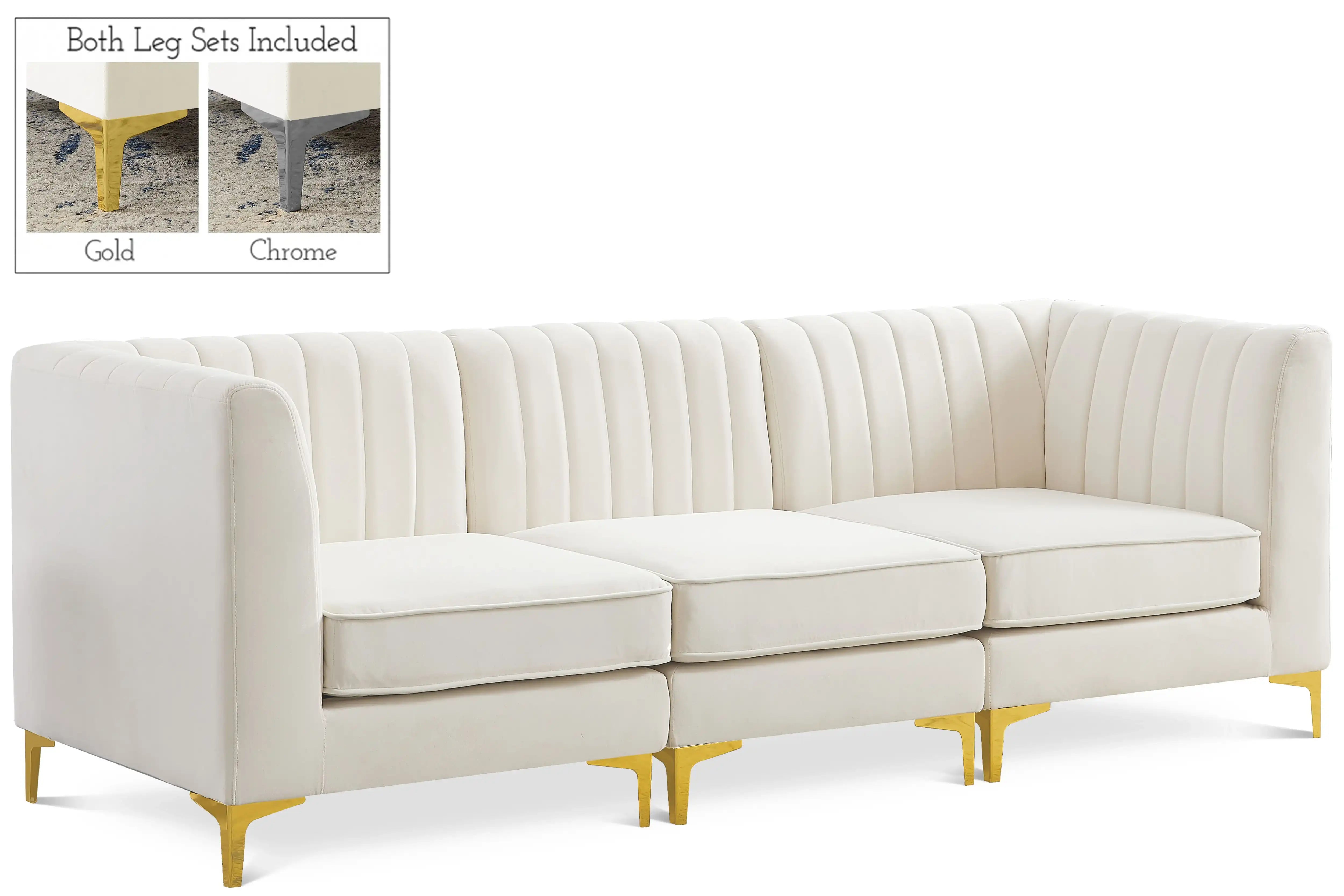 Alina - 3 Piece Modular Sectional - Best Buy Furniture