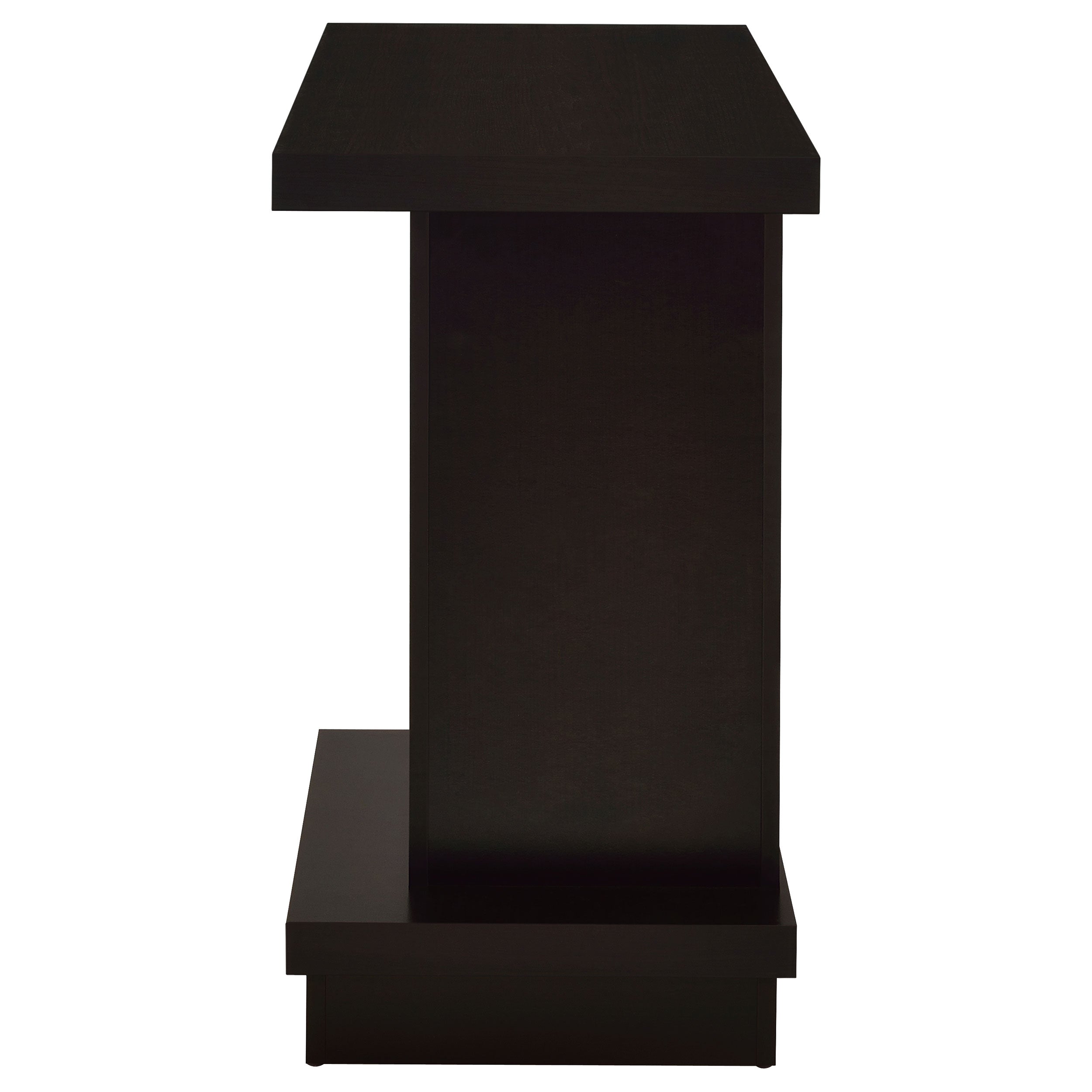 Reston Engineered Wood Pedestal Console Table Cappuccino-CoasterEveryday