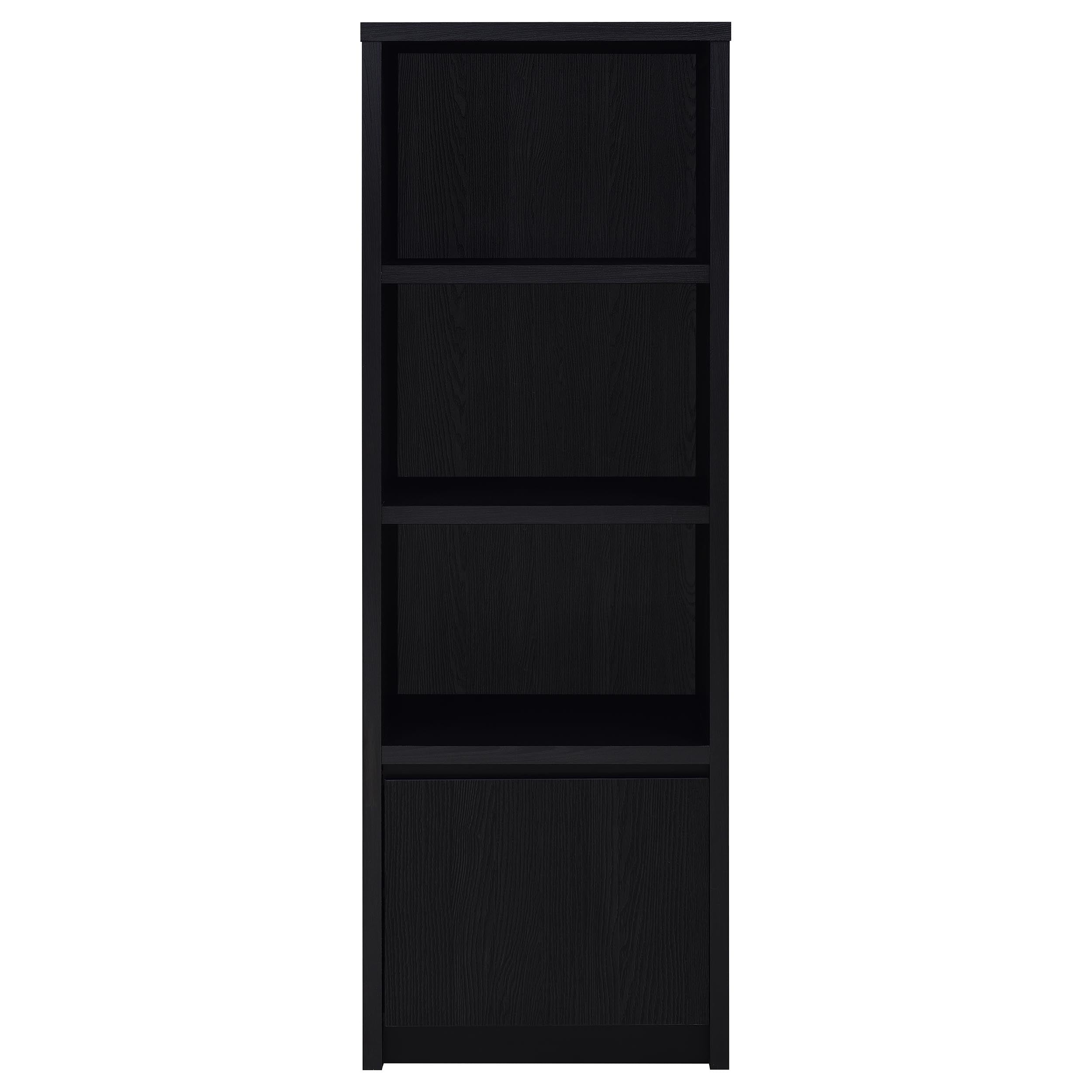 Winfield 3-shelf Media Tower Entertainment Pier Black-