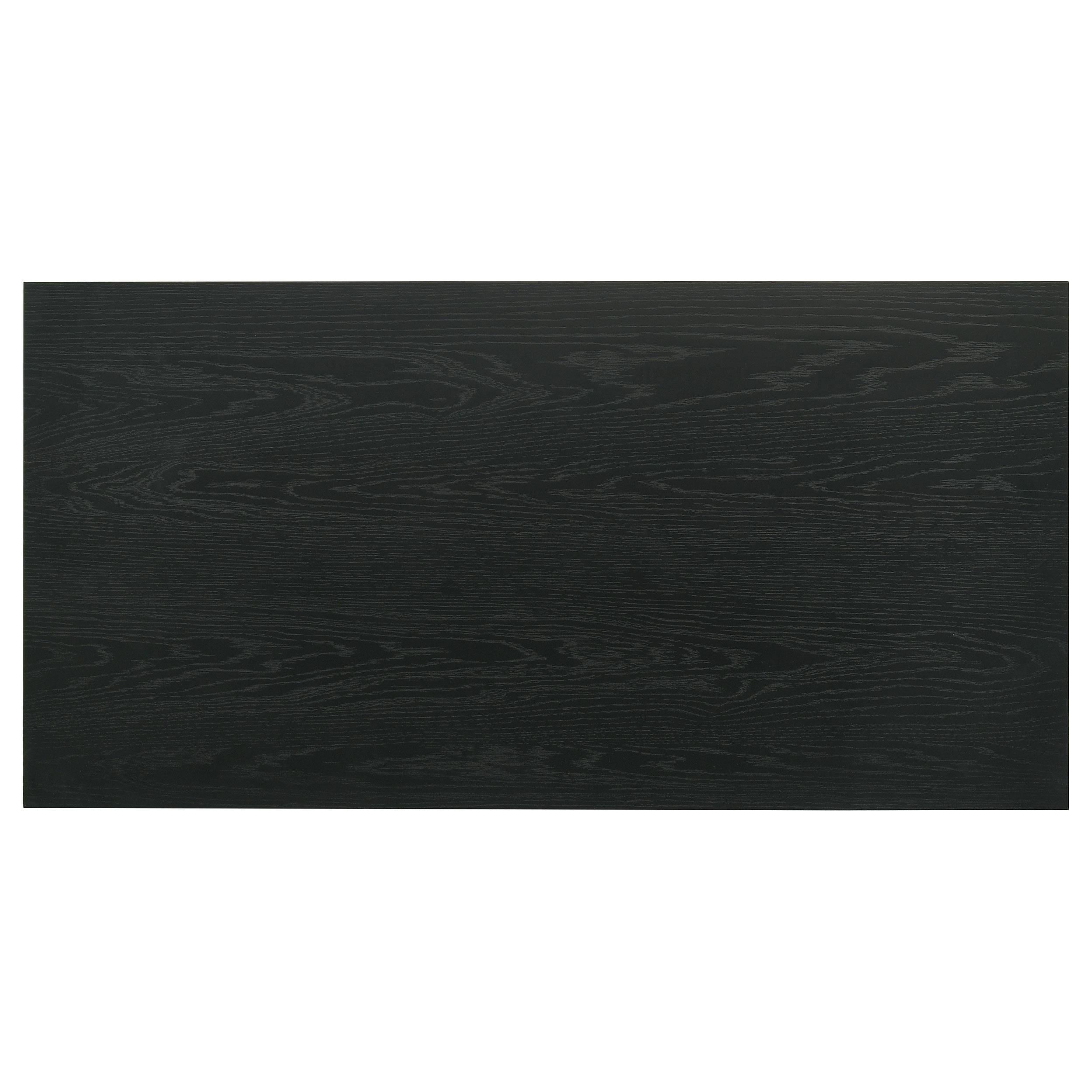Decker 47-Inch Rectangular Cocktail Coffee Table Black-
