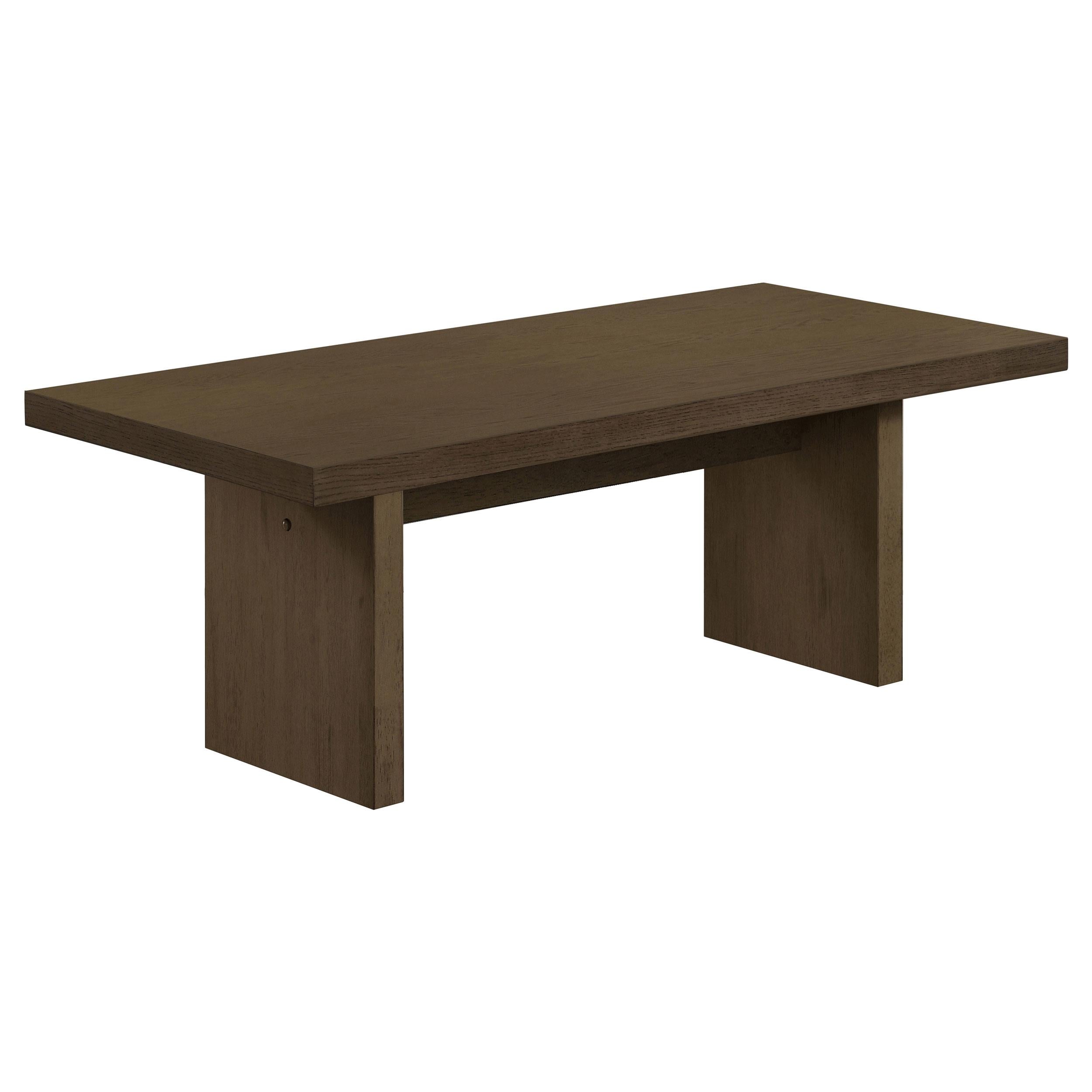 Decker 47-Inch Rectangular Cocktail Coffee Table Walnut-