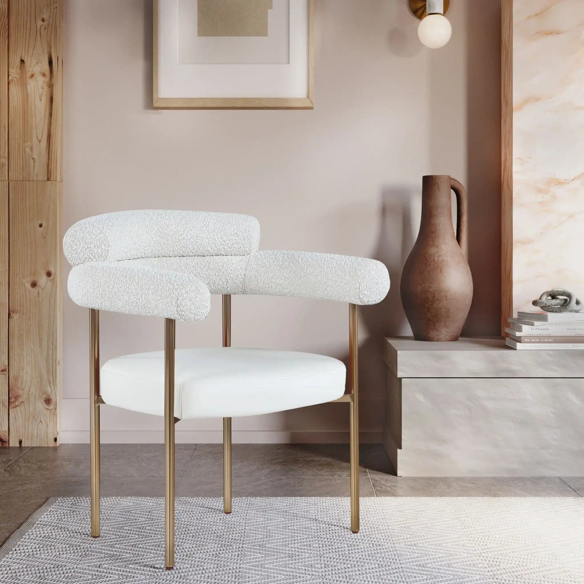 Blake - Dining Chair With Bronze Legs (Set of 2)