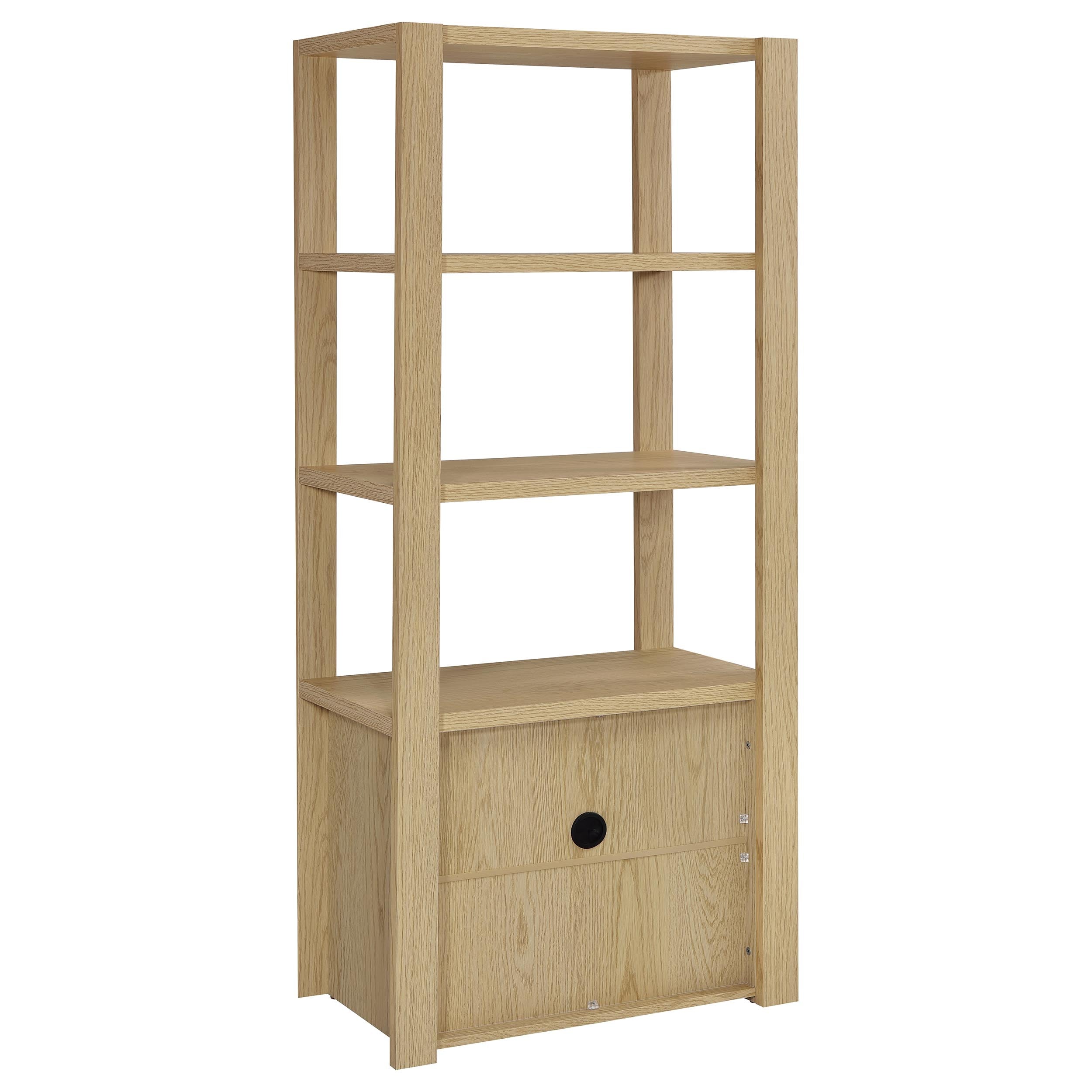 Laurelton 3-piece Entertainment Center TV Stand Light Oak-