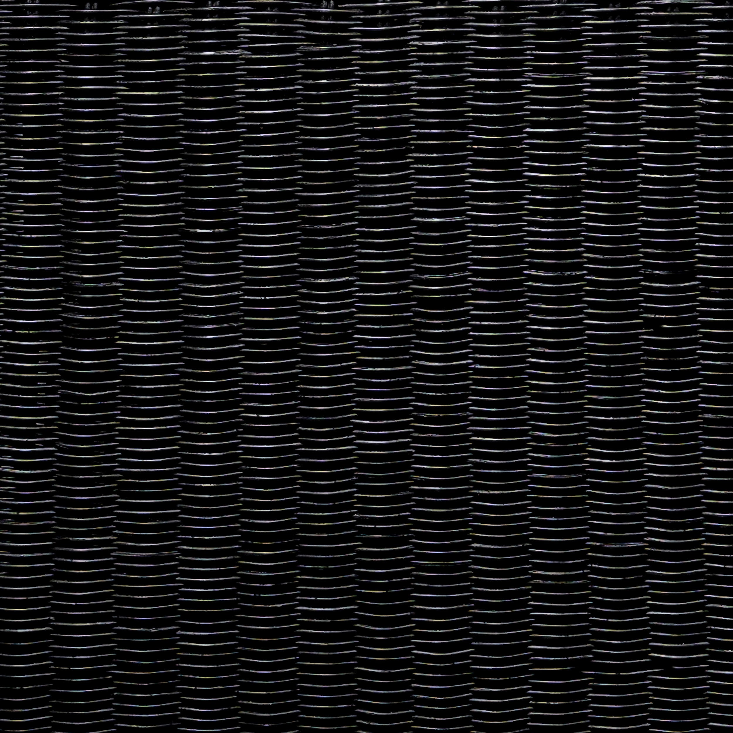 Cahya Woven Rattan Square Coffee Table Black-