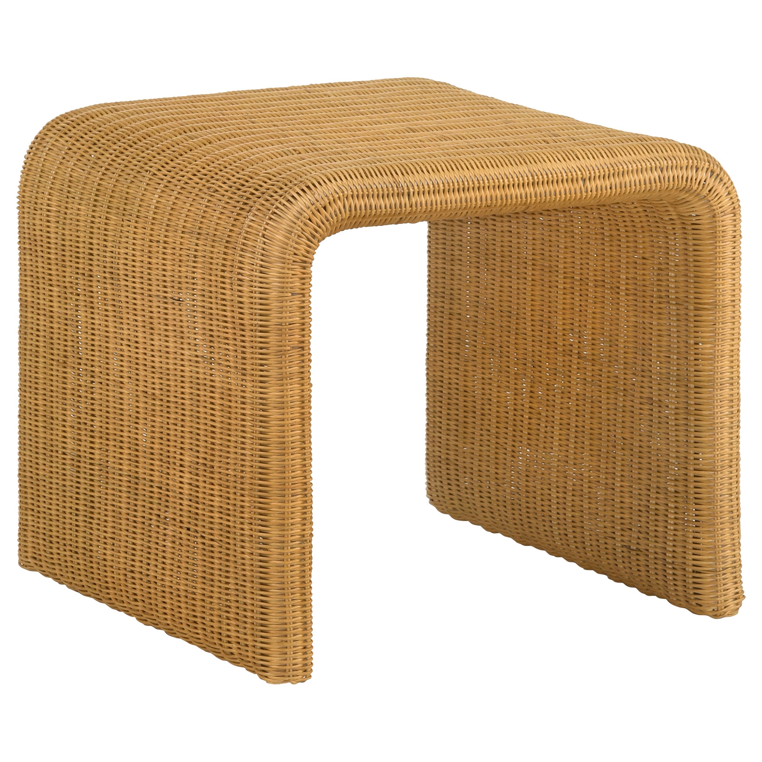 Cahya Square Woven Rattan End Table Natural-CoasterEssence
