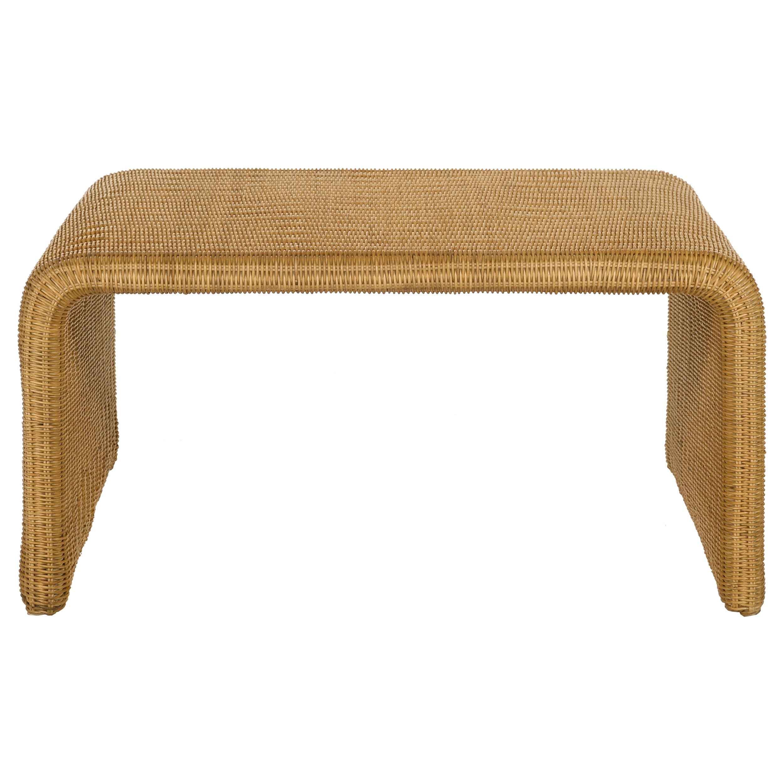 Cahya Square Woven Rattan Coffee Table Natural-CoasterEssence