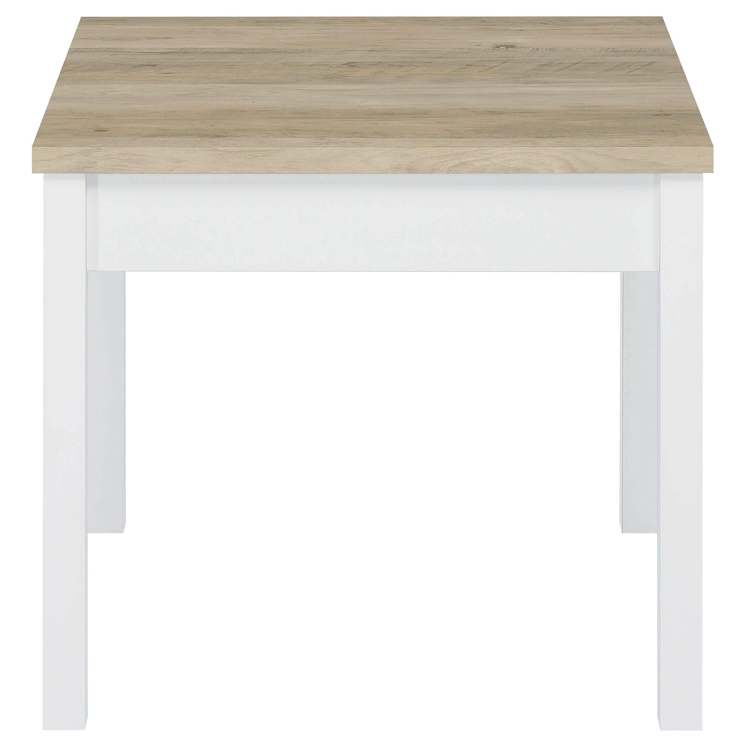 Stacie 3-piece Coffee Table Set Distressed Pine and White-