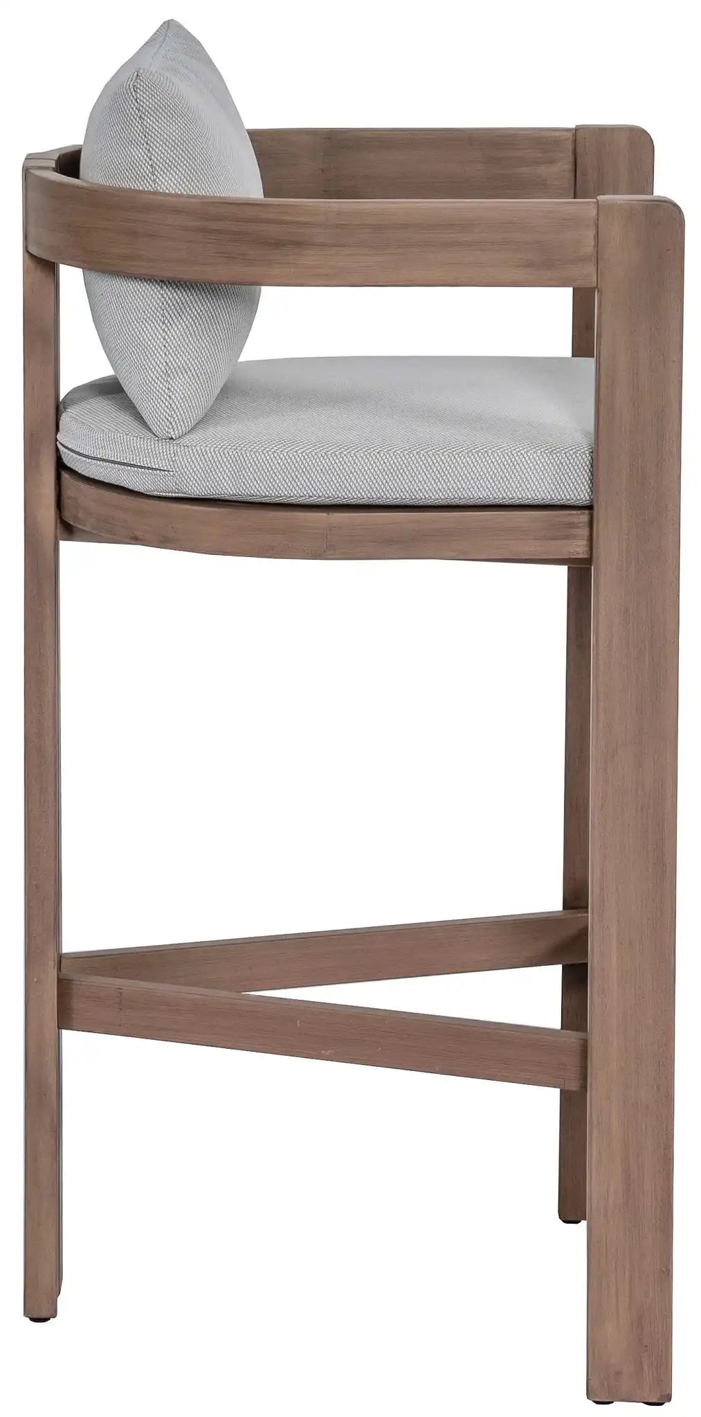 Newport - Water Resistant Fabric Upholstered Outdoor Patio Bar Stool