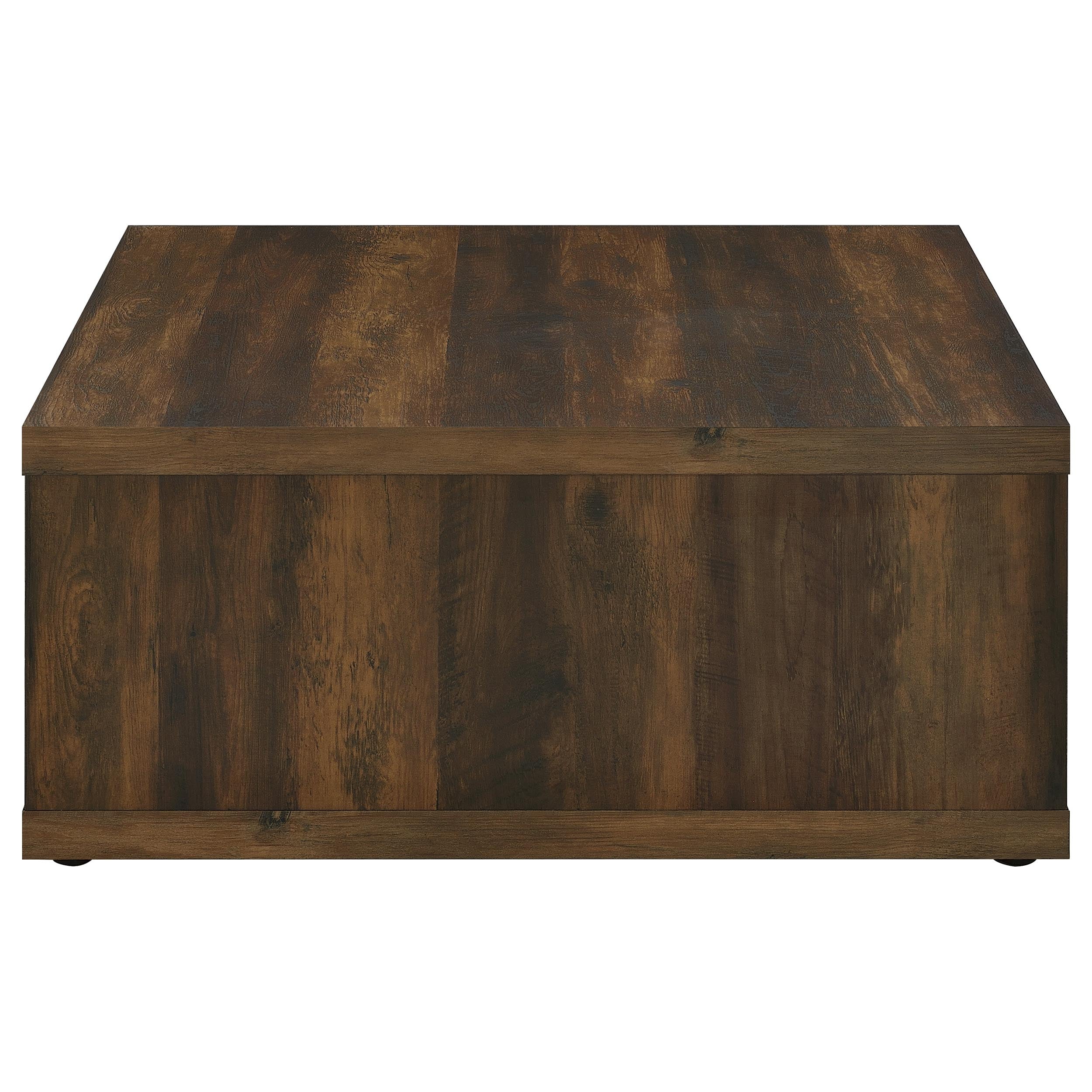 Frisco Square Engineered Wood Coffee Table Dark Pine-