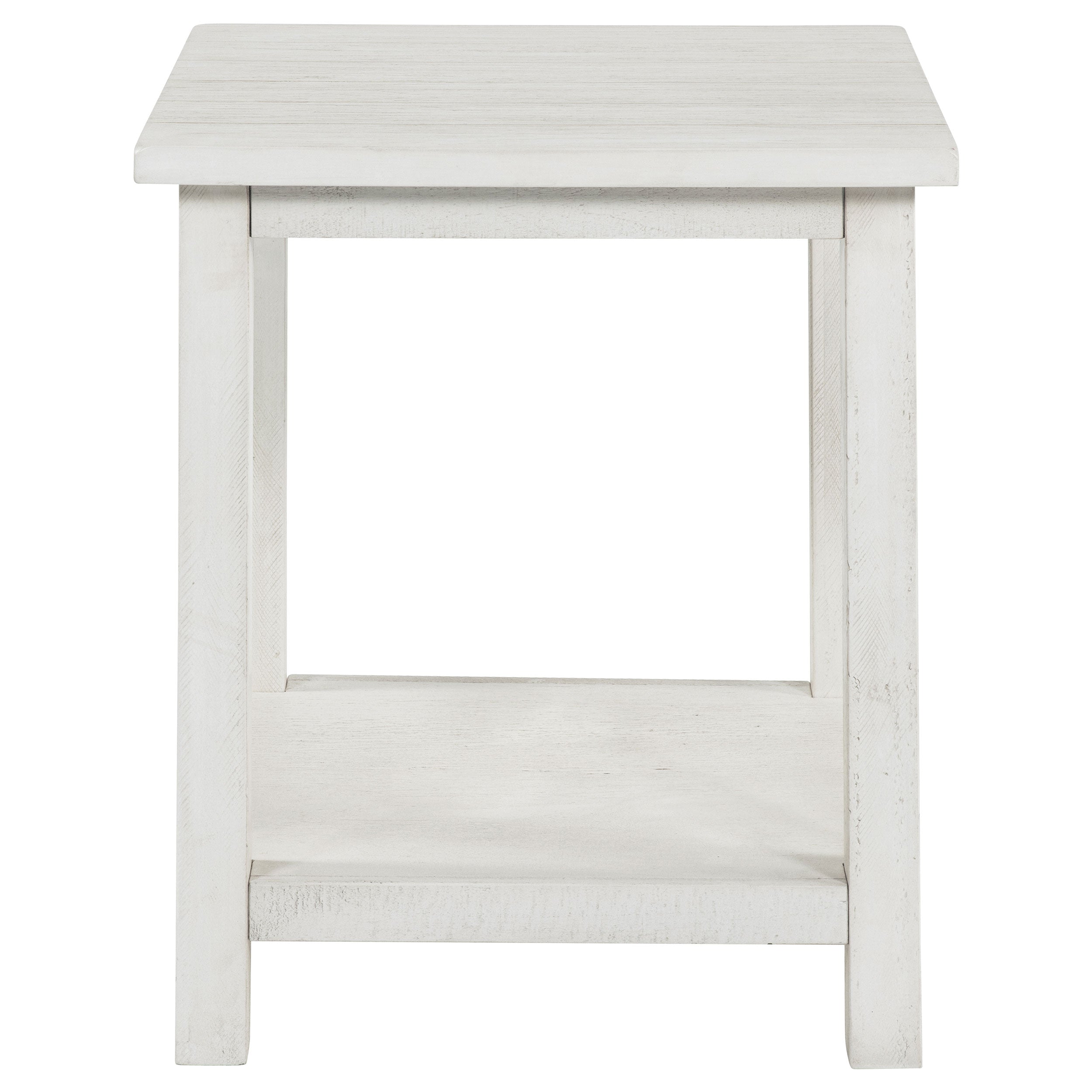 Payne 2-piece Coffee and End Table Set Distressed White-Coaster