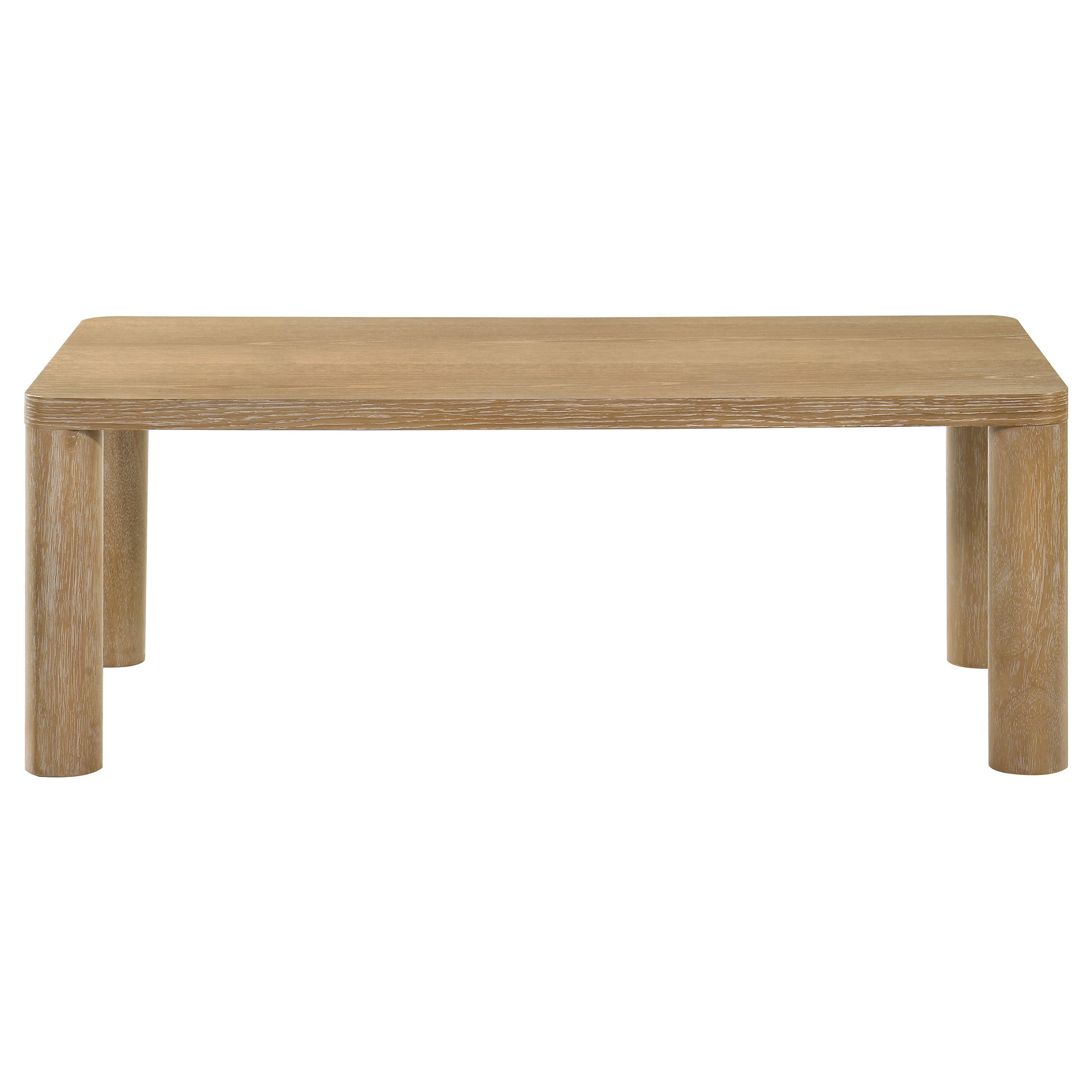 Castlewood Engineered Wood Cocktail Coffee Table Light Oak-