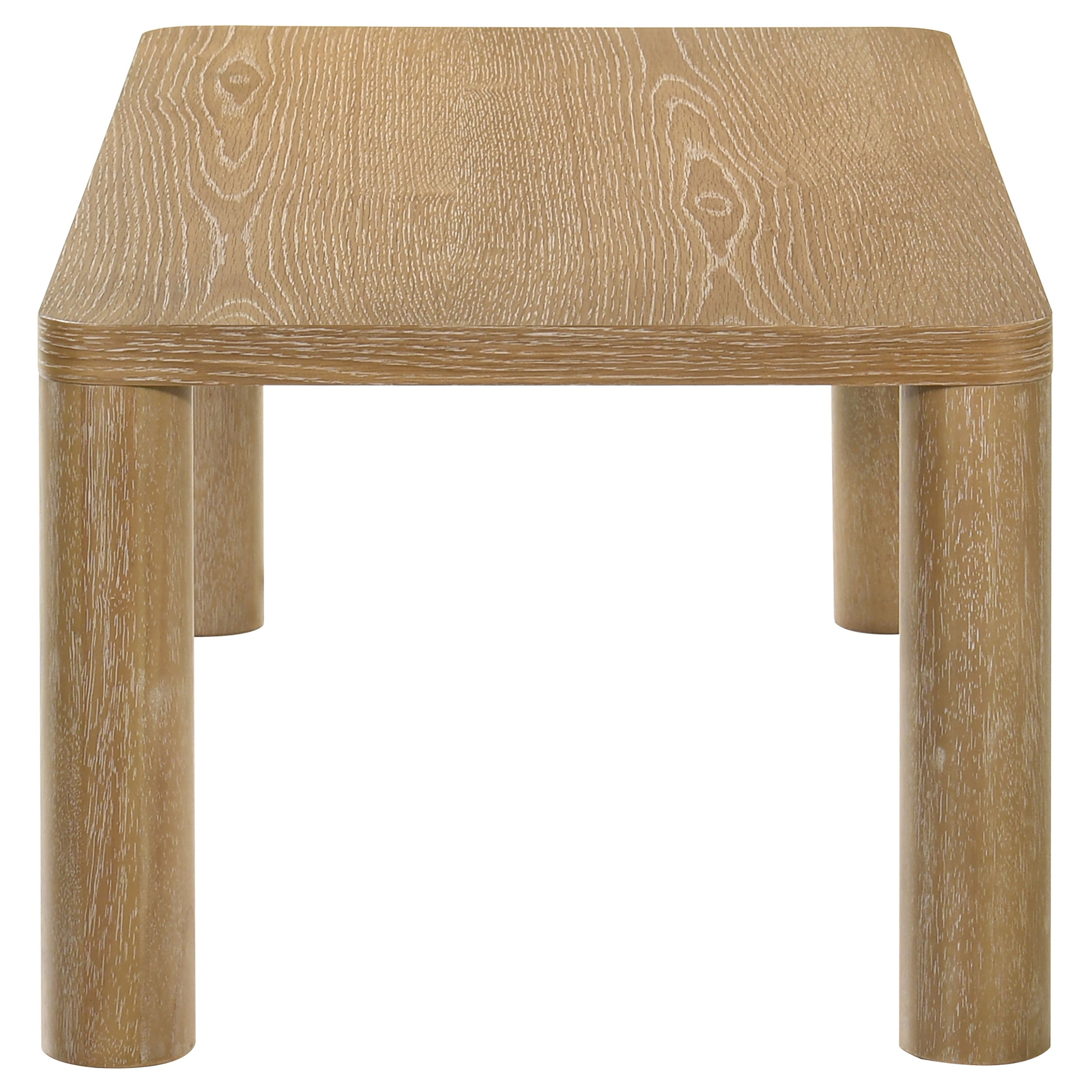 Castlewood Engineered Wood Cocktail Coffee Table Light Oak-