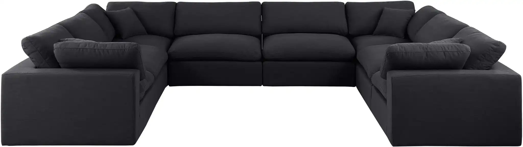 Comfy - 8 Piece Linen Modular Sectional