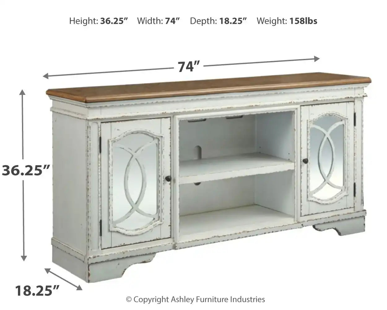 Realyn - TV Stand - Best Buy Furniture
