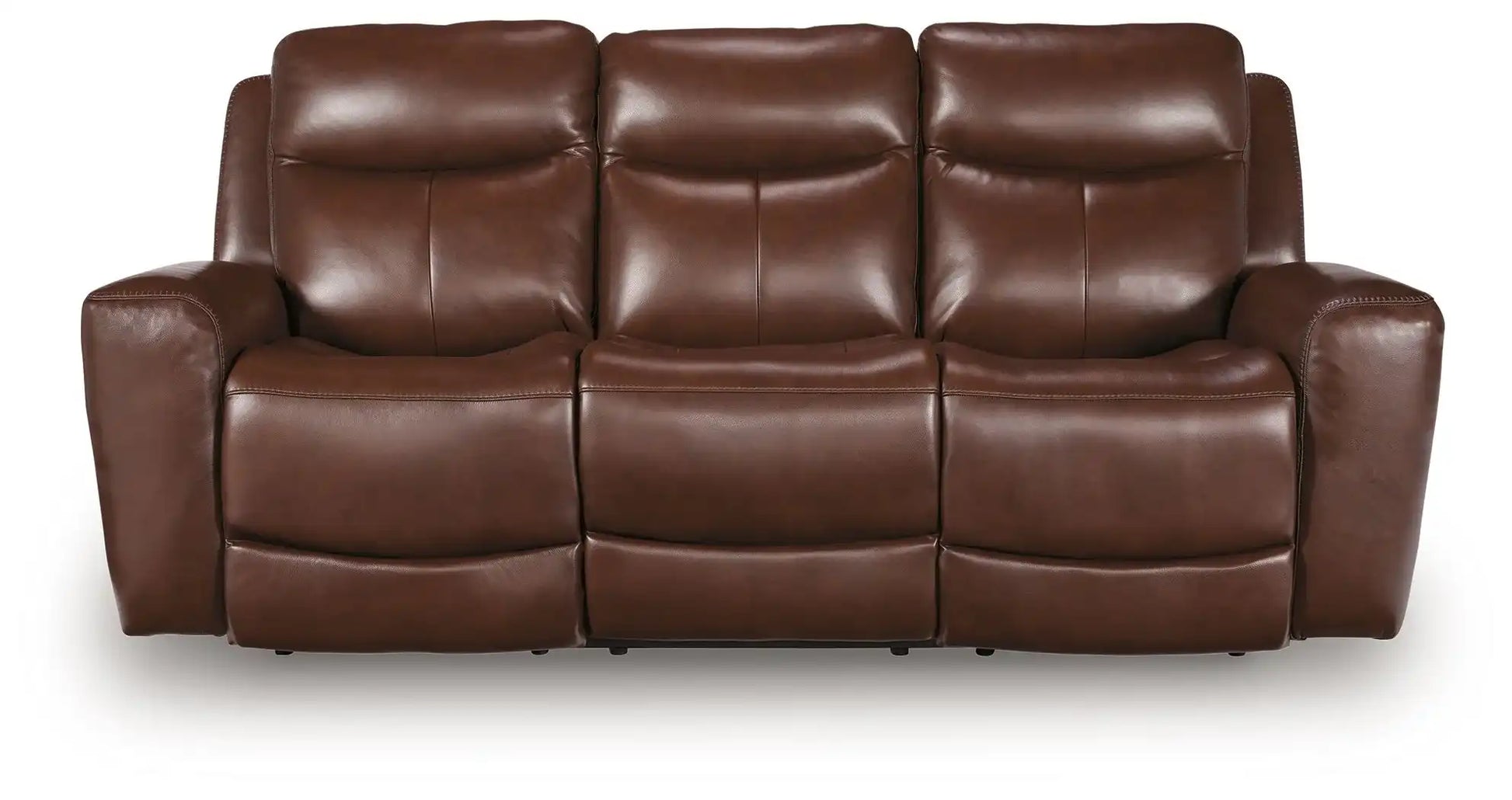Next Move - Power Reclining Sofa With Adjustable Headrest - Best Buy Furniture