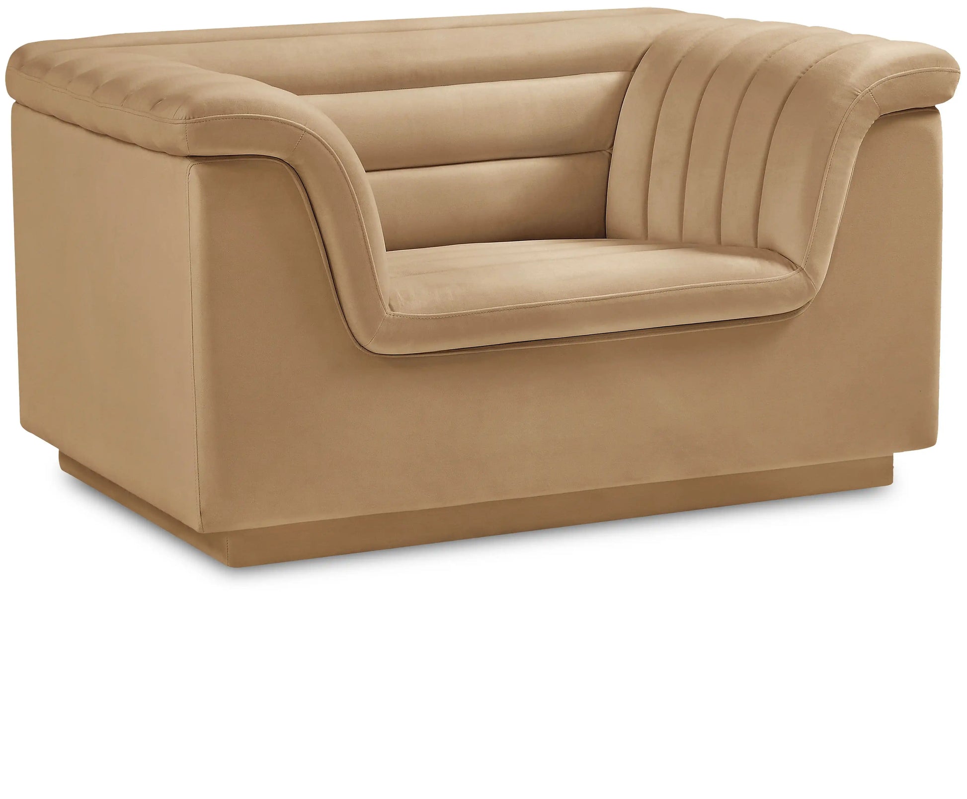 Cascade - Velvet Chair - Best Buy Furniture