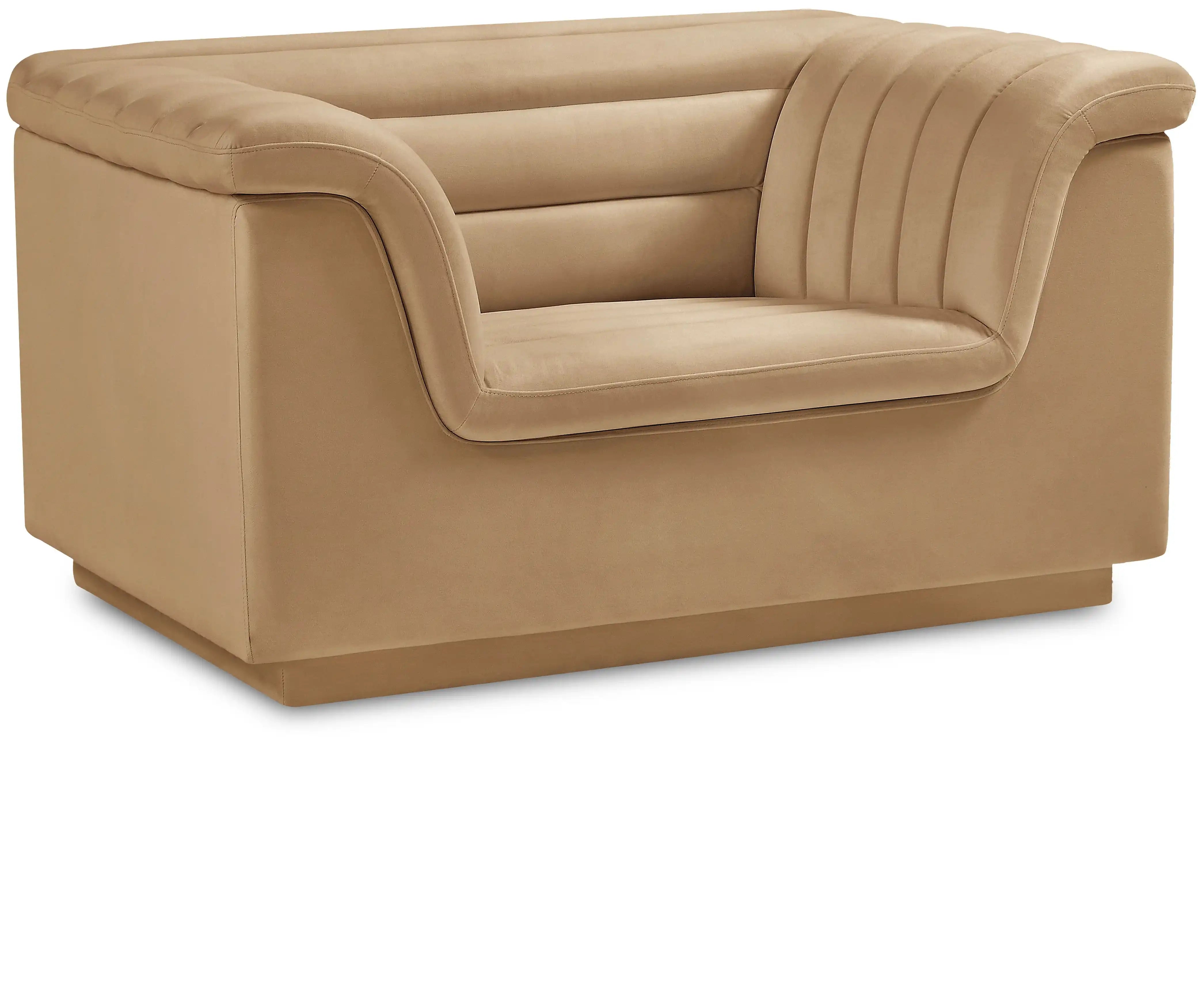 Cascade - Velvet Chair - Best Buy Furniture