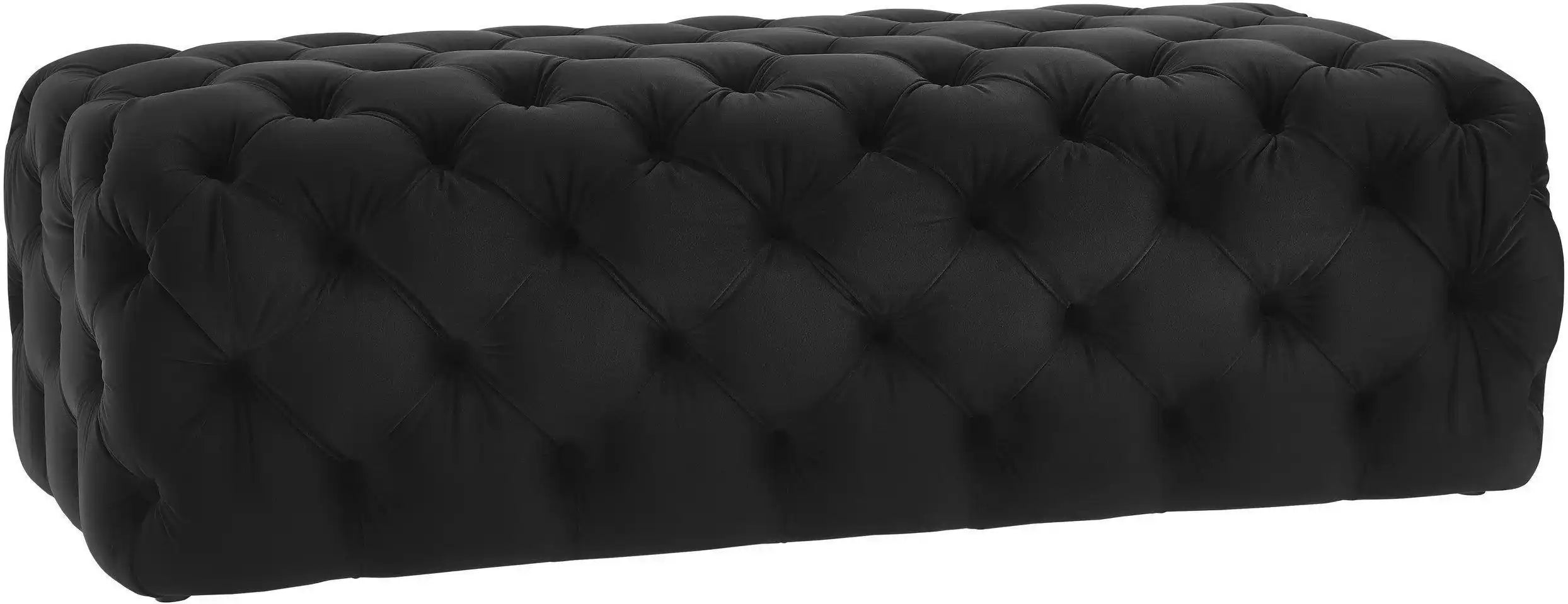 Kaylee - Velvet Ottoman - Best Buy Furniture