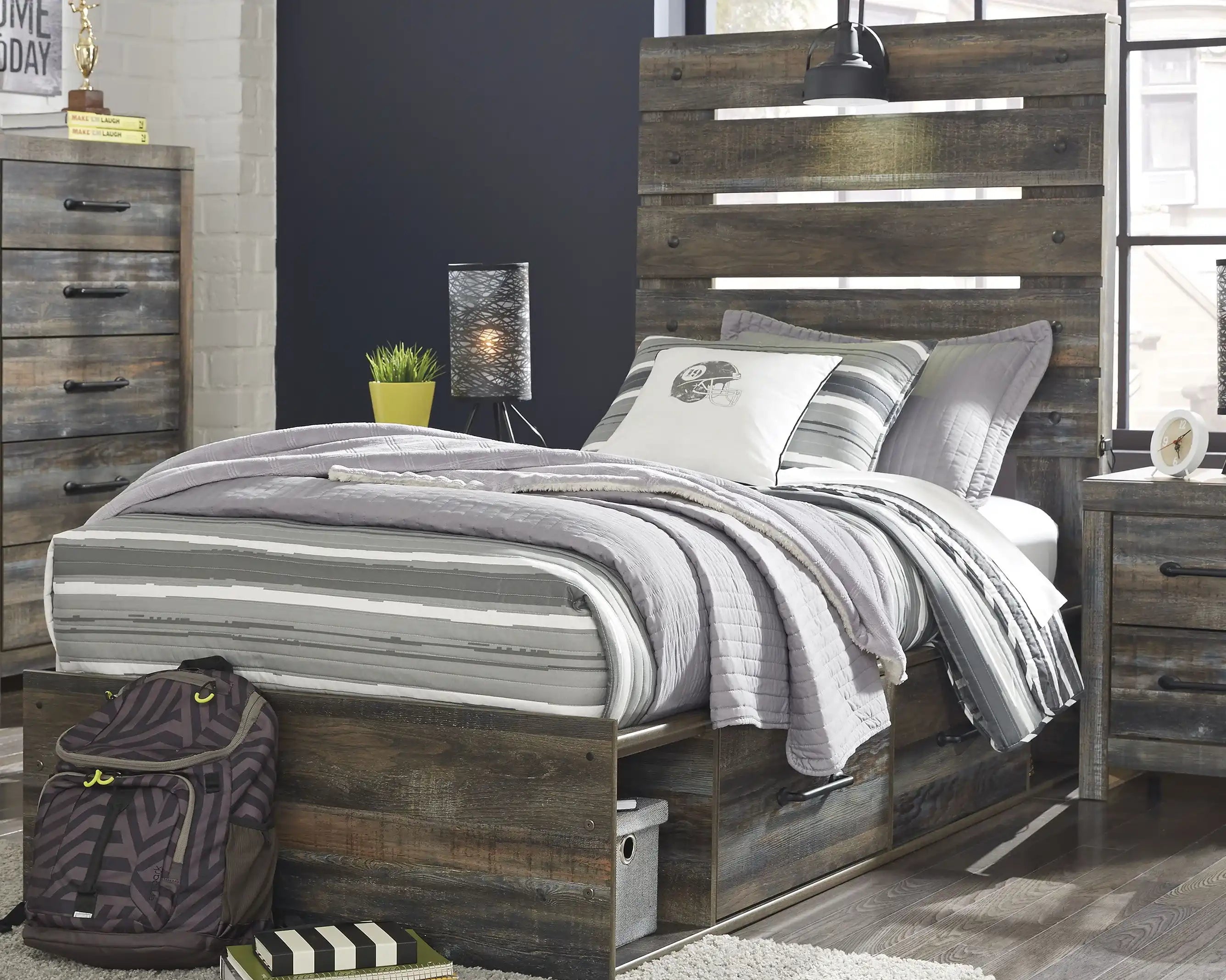 Drystan - Youth Panel Bedroom Set - Best Buy Furniture