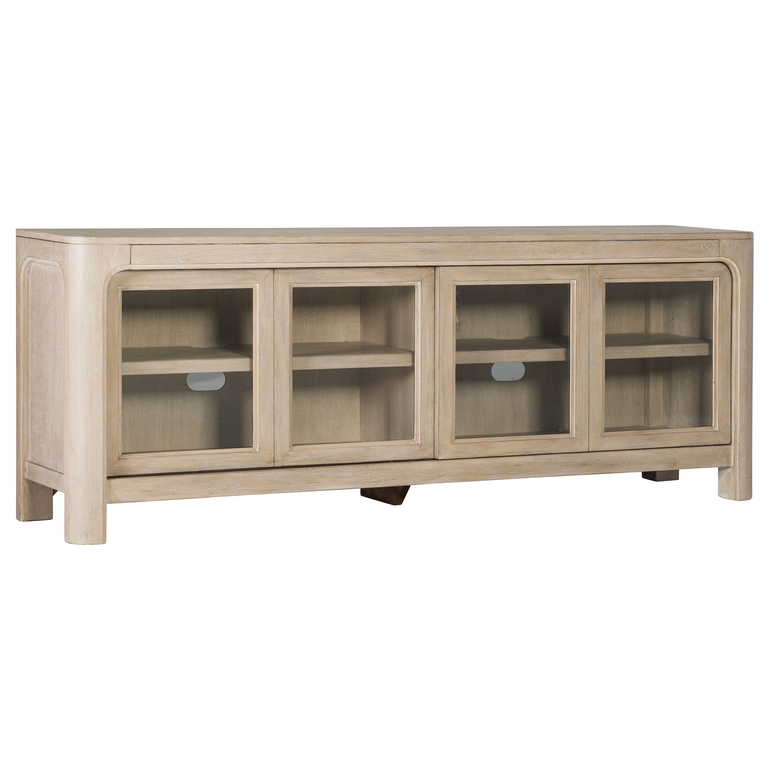 Solano 71-inch 2-door TV Stand Media Console Weathered Mango-