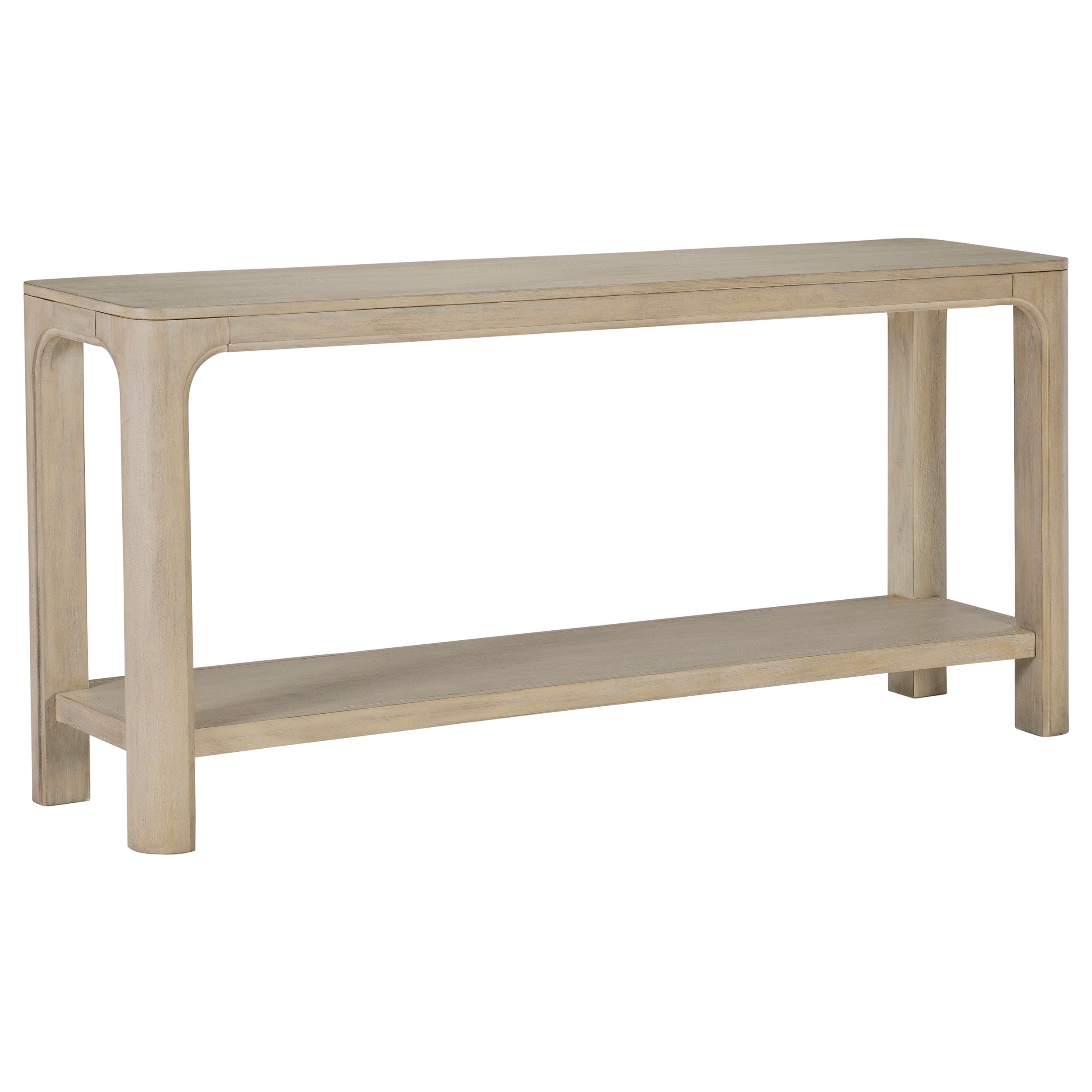 Solano 64-inch Entryway Console Sofa Table Weathered Mango-