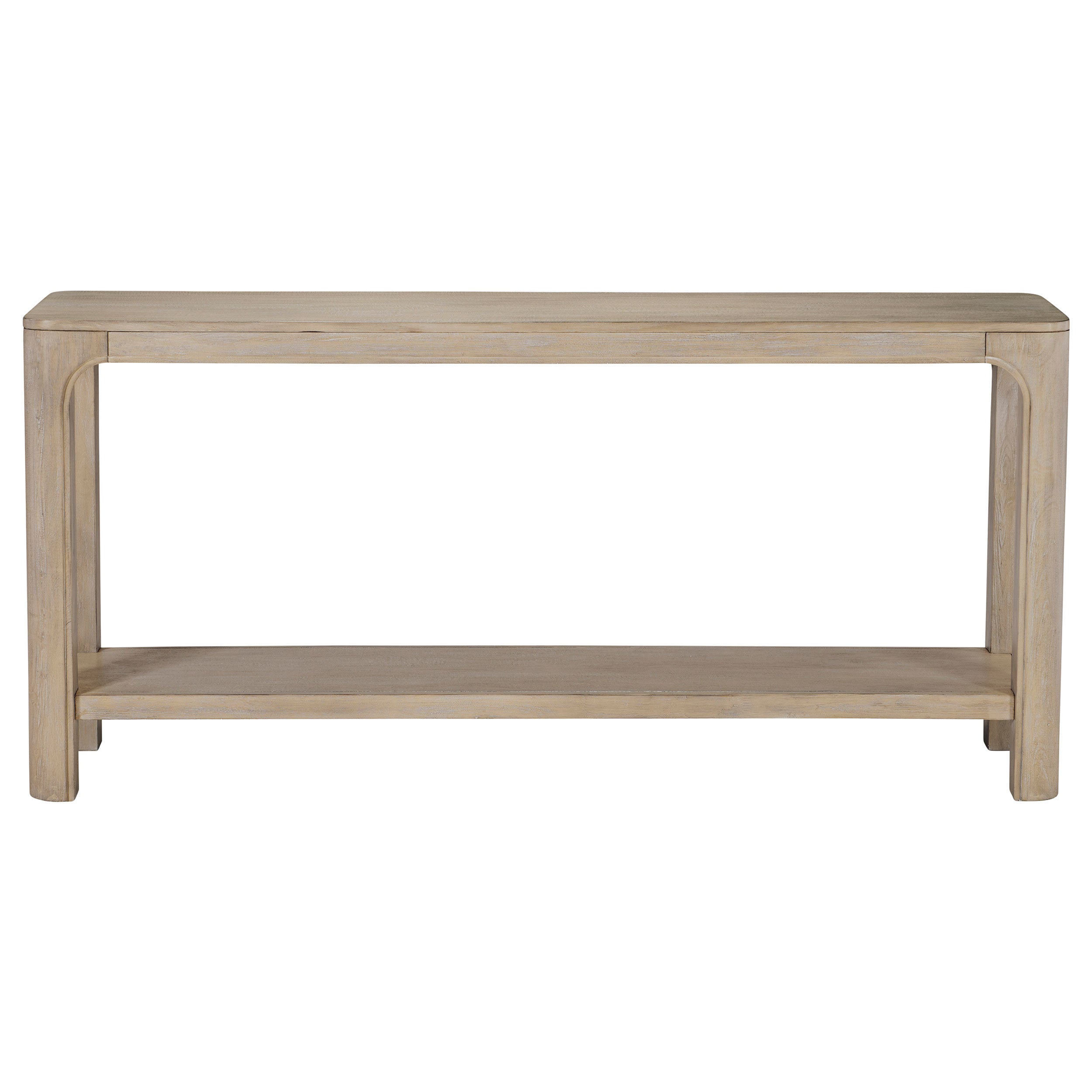 Solano 64-inch Entryway Console Sofa Table Weathered Mango-