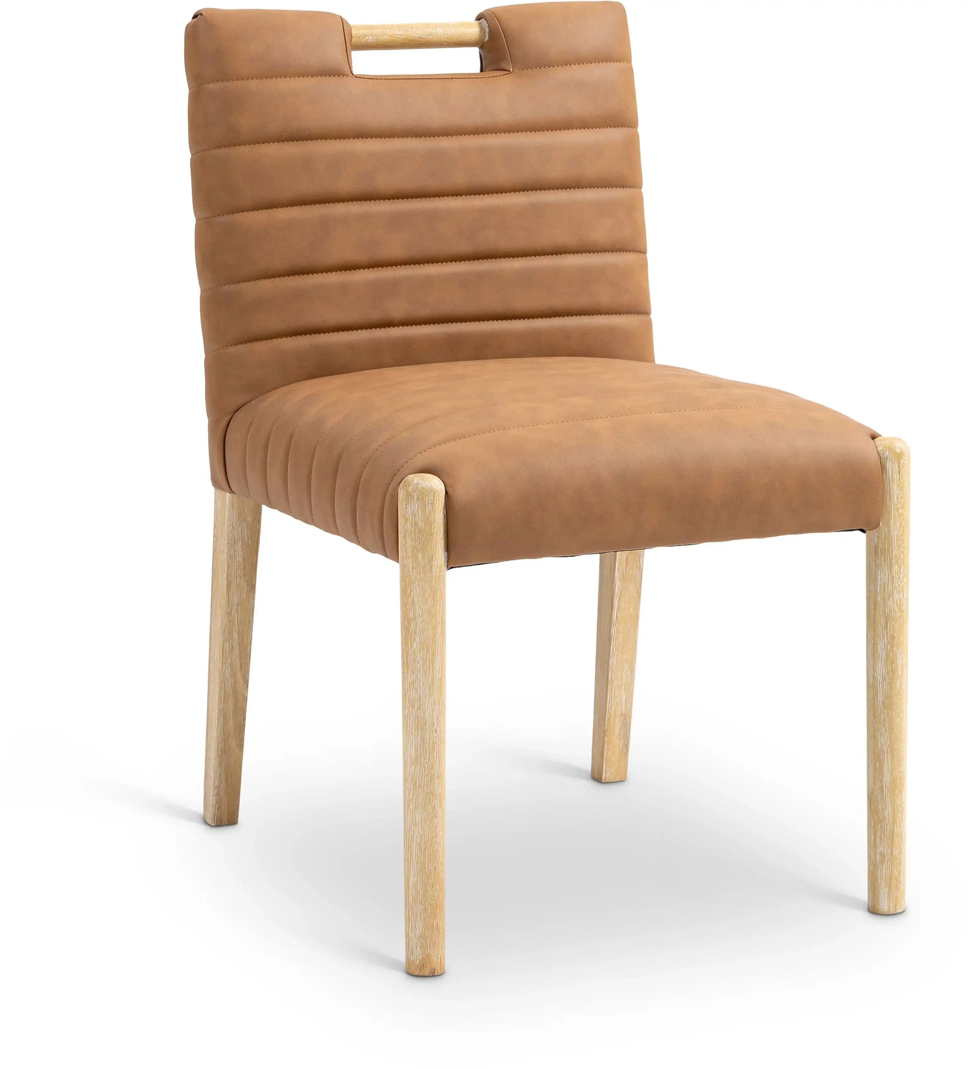 Aimee - Dining Side Chair (Set of 2) - Light Brown Legs - Best Buy Furniture