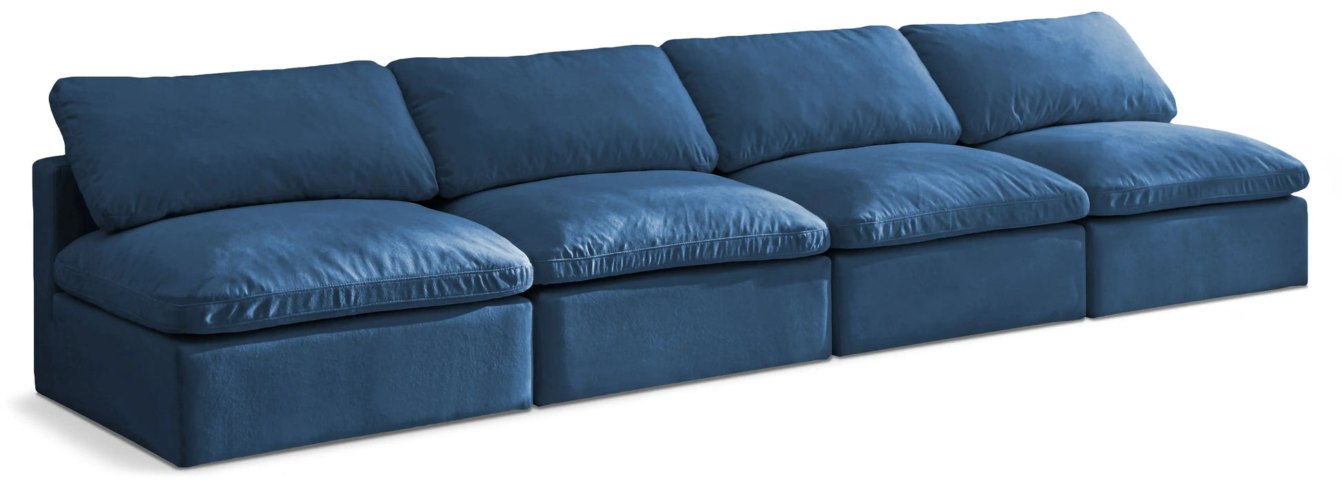 Plush - Modular Armless 4 Seat Sofa - Best Buy Furniture