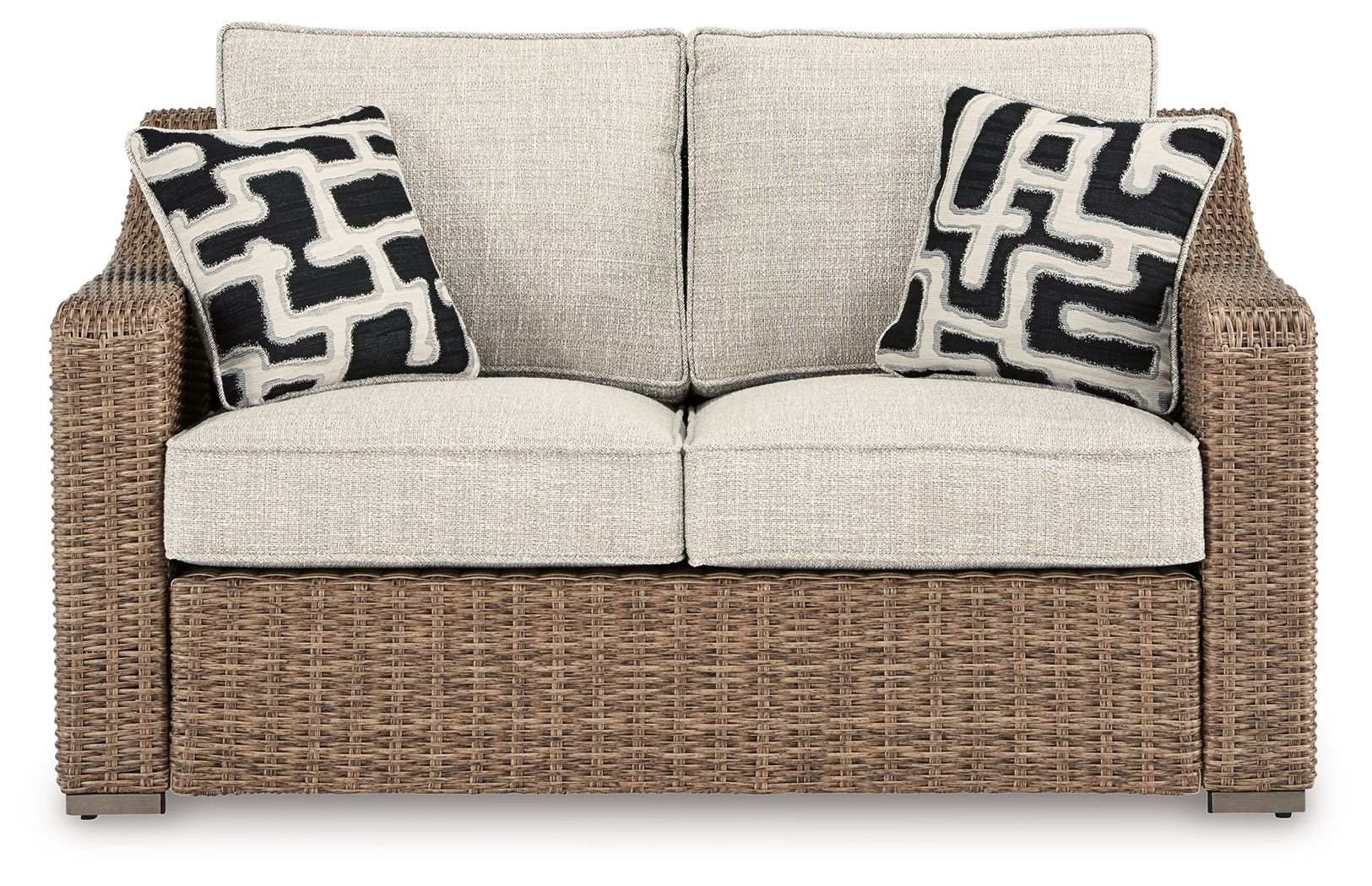 Beachcroft - Loveseat With Cushion - Beige - Best Buy Furniture