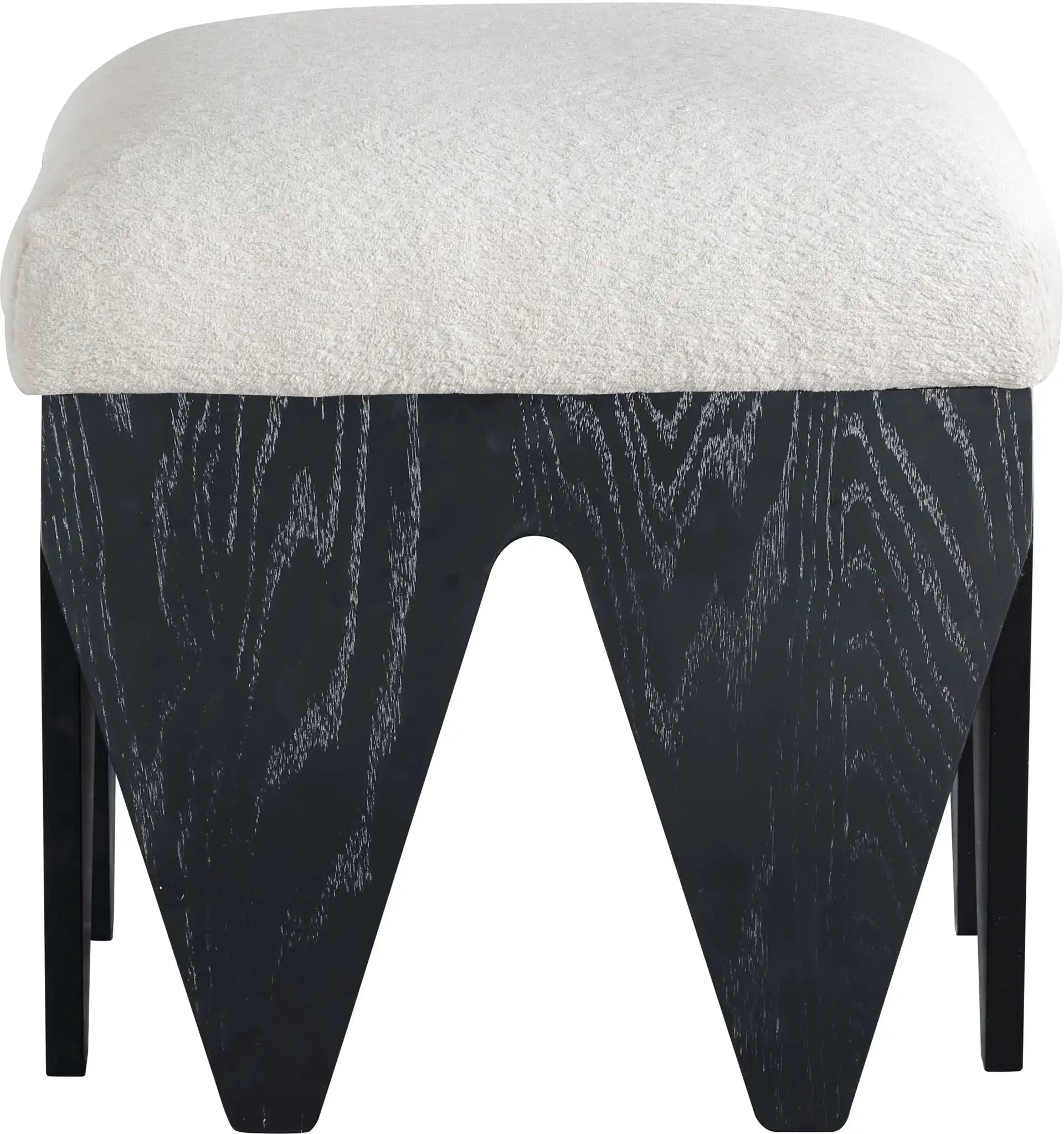 Altair - Fabric Bench - Black Base