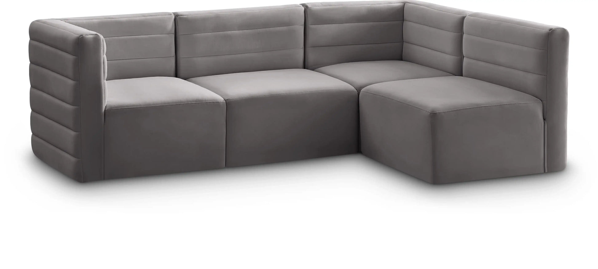 Quincy - 4 Piece Modular Sectional - Best Buy Furniture