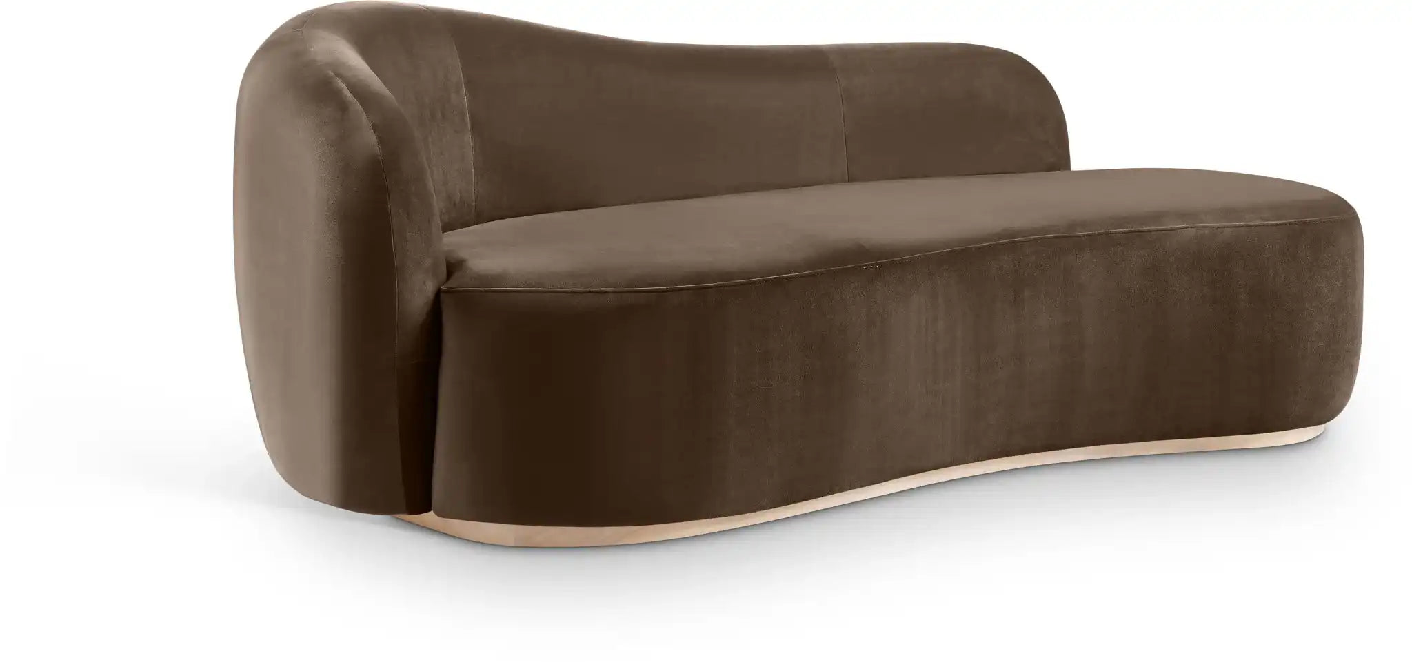 Gustavo - Velvet Upholstered Chaise - Best Buy Furniture