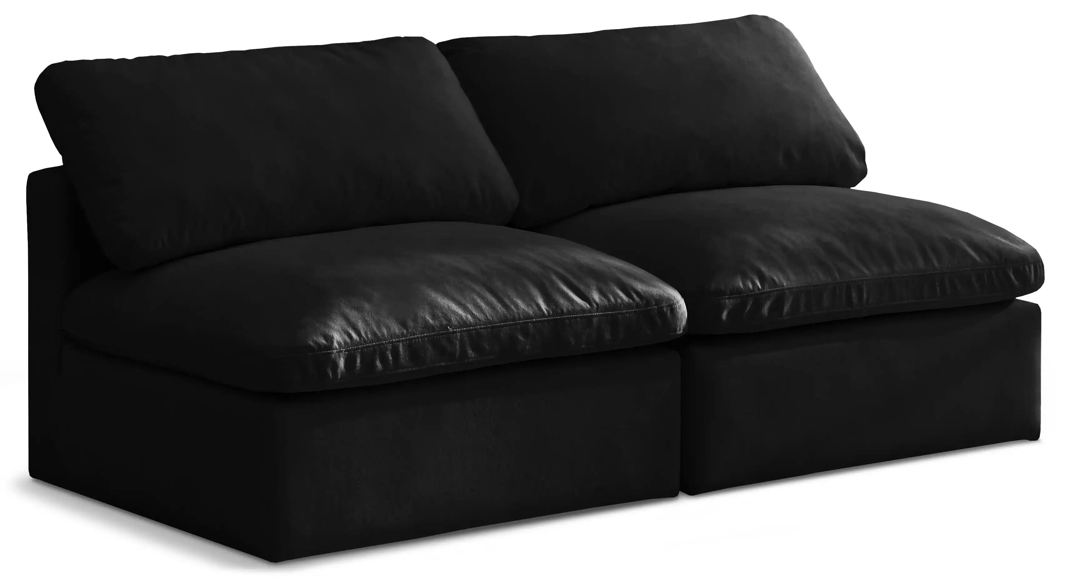 Plush - Modular Armless 2 Seat Sofa - Best Buy Furniture