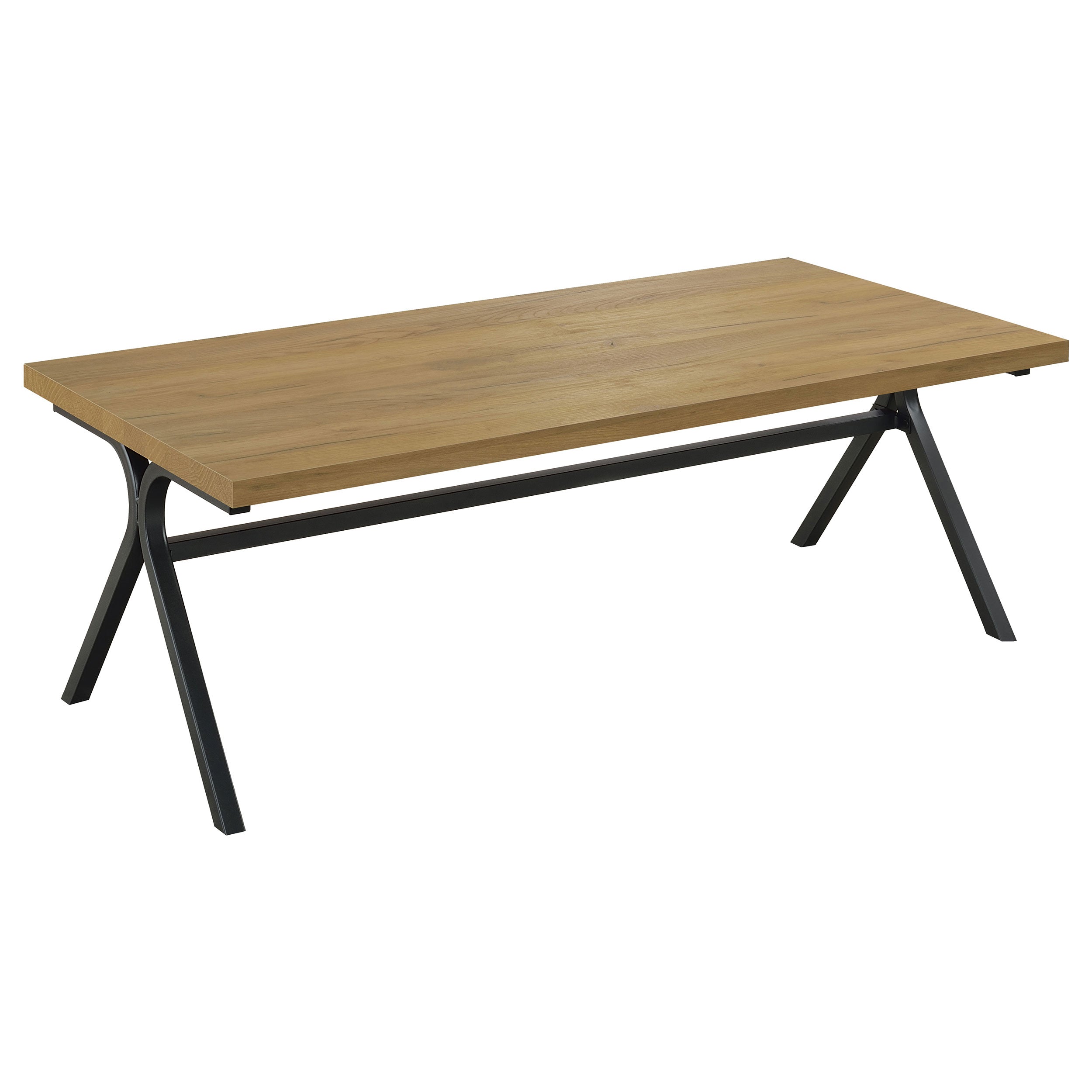 Colmar 3-piece Engineered Wood Coffee Table Set Golden Oak-CoasterEssence