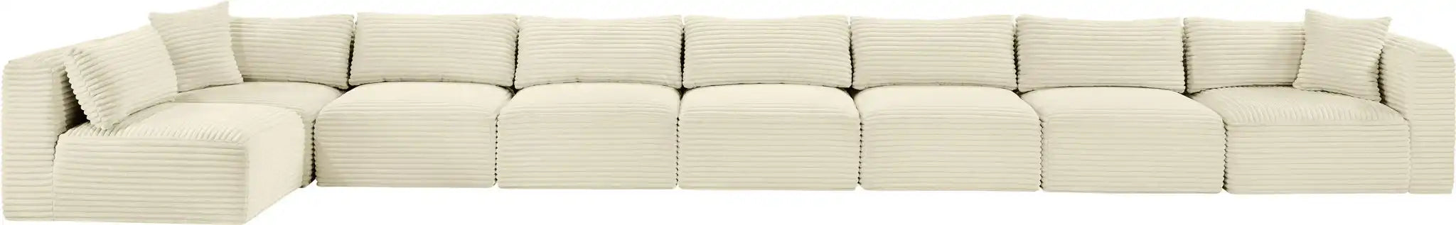 Shaggy - 8 Piece Modular Sectional