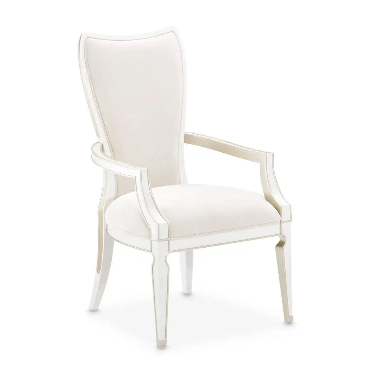 La Marisia - Dining Arm Chair (Set of 2) - Tranquil / Creamy Pearl - Best Buy Furniture