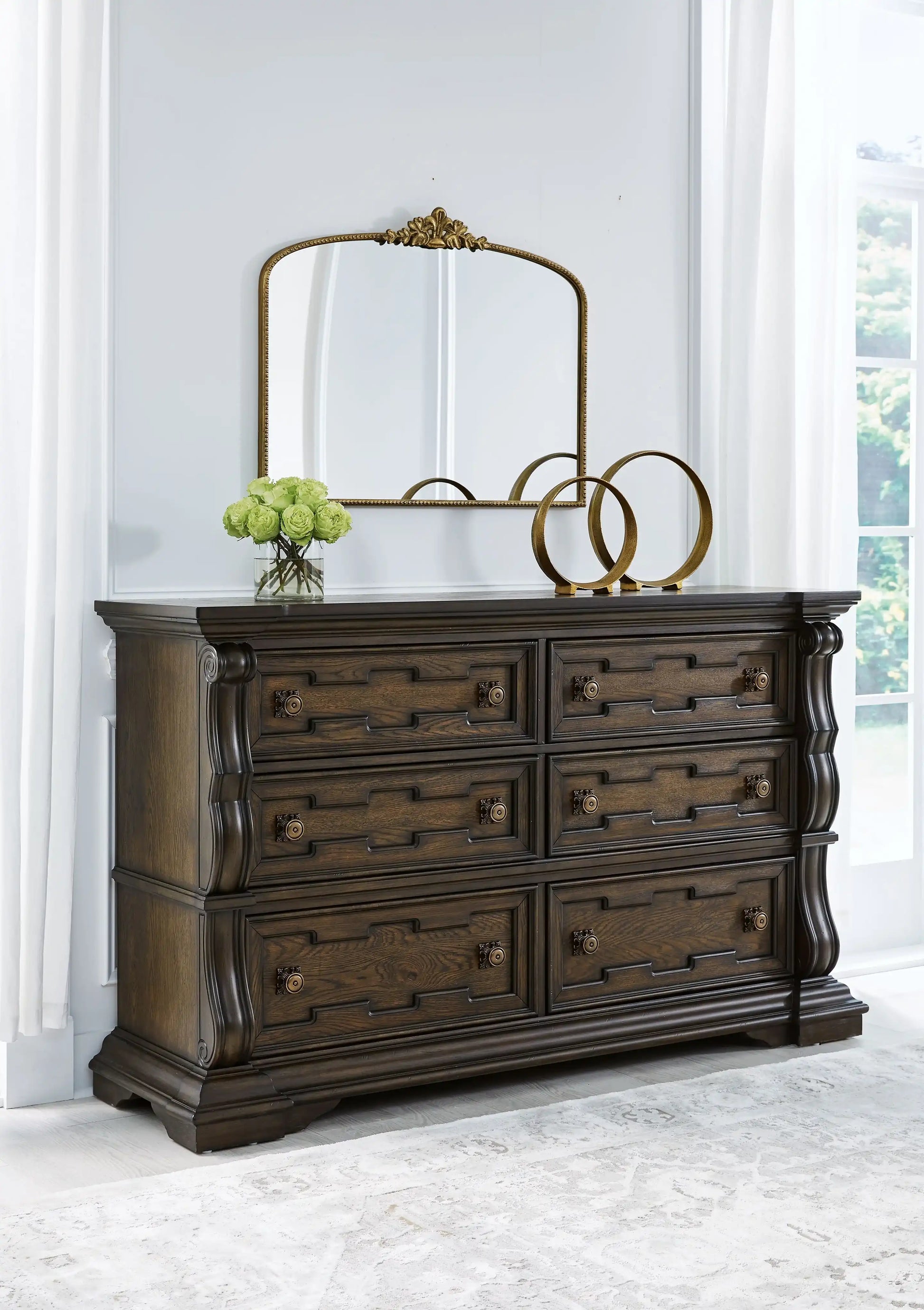 Maylee - Dresser - Dark Brown - Best Buy Furniture