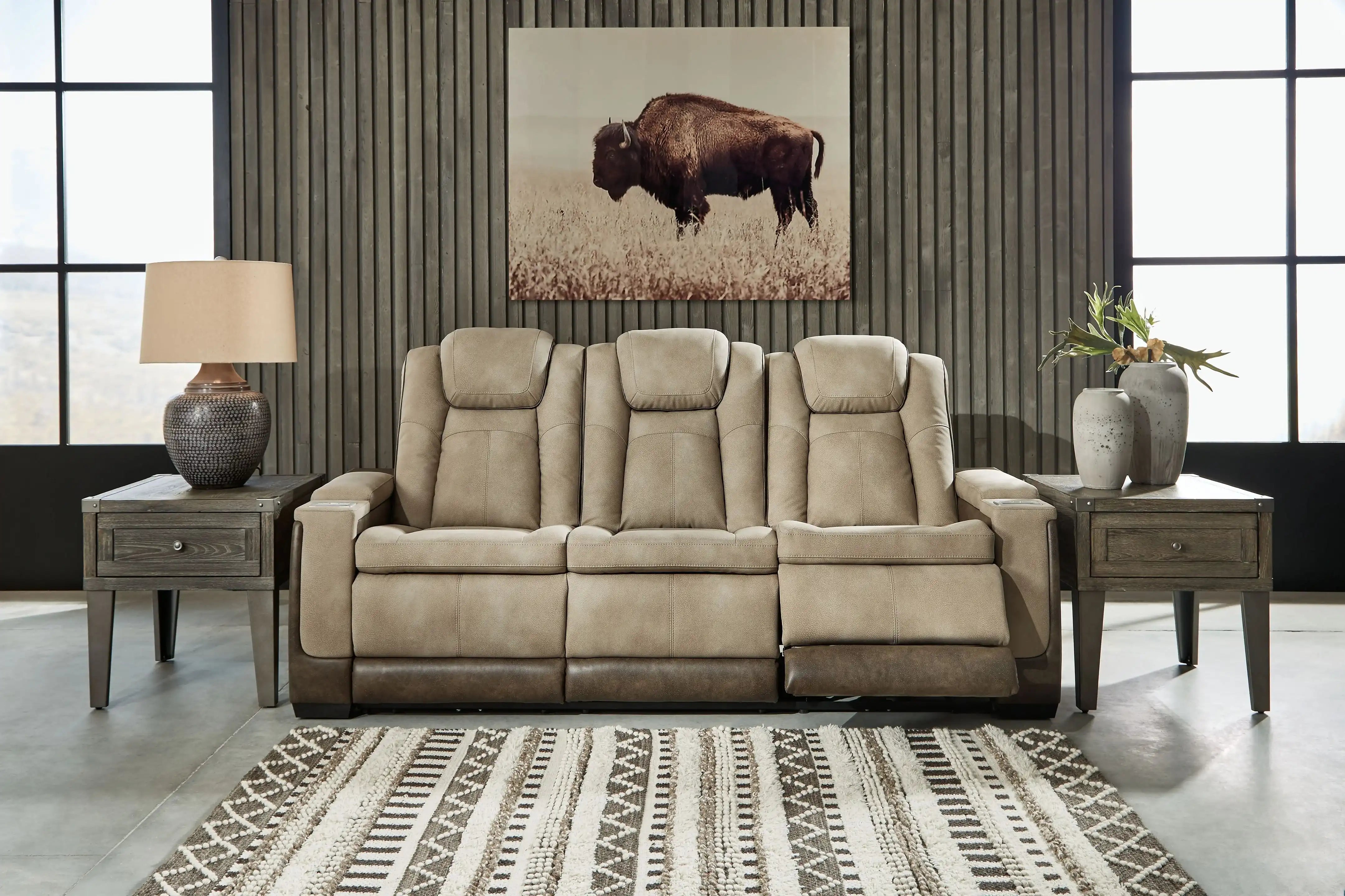 Next-Gen Durapella - Power Reclining Sofa - Best Buy Furniture