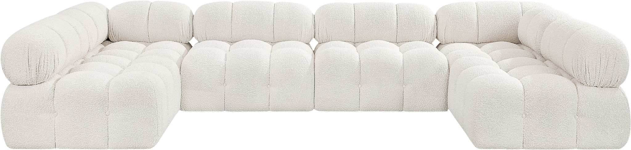 Ames - 6 Piece Fabric Modular Sectional
