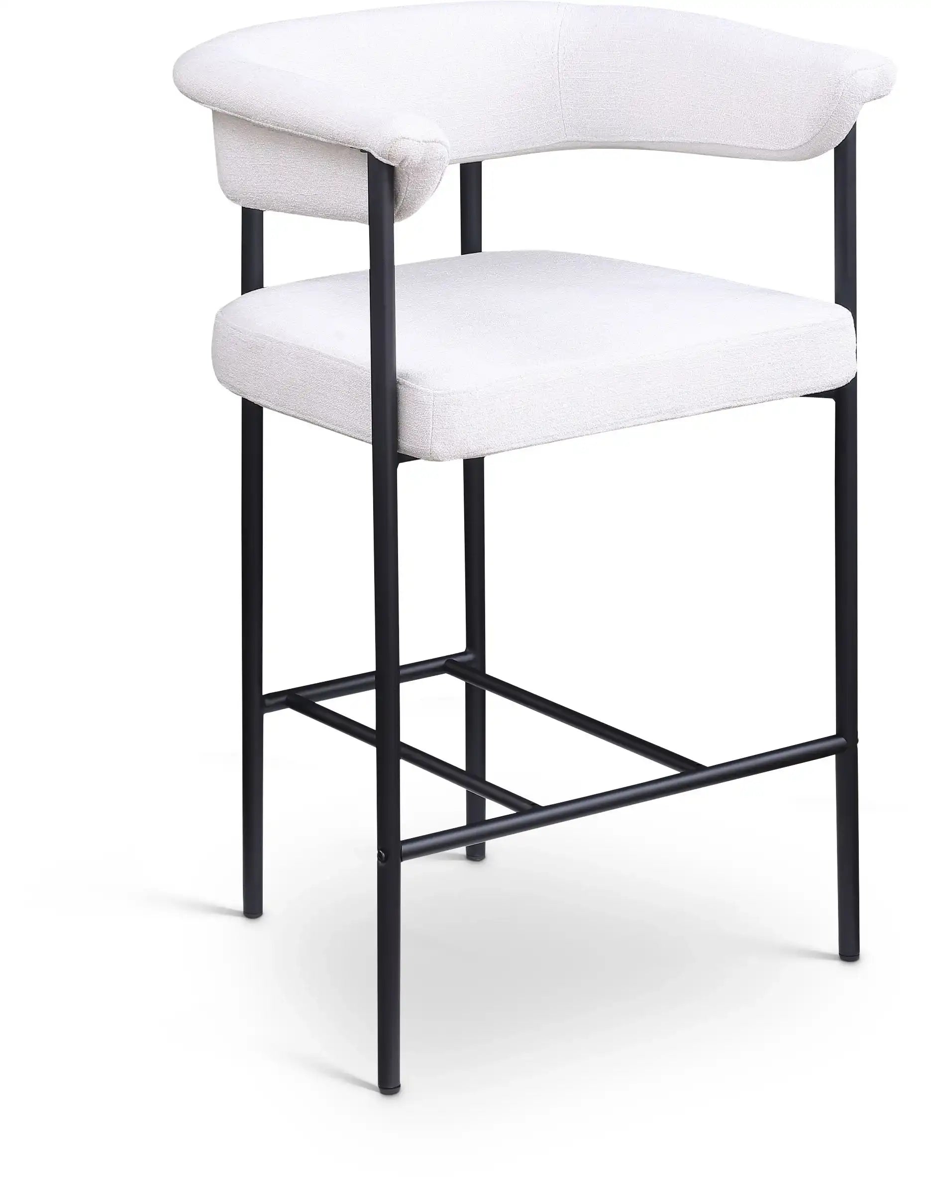 Malin - Linen Counter Stool (Set of 2) - Best Buy Furniture