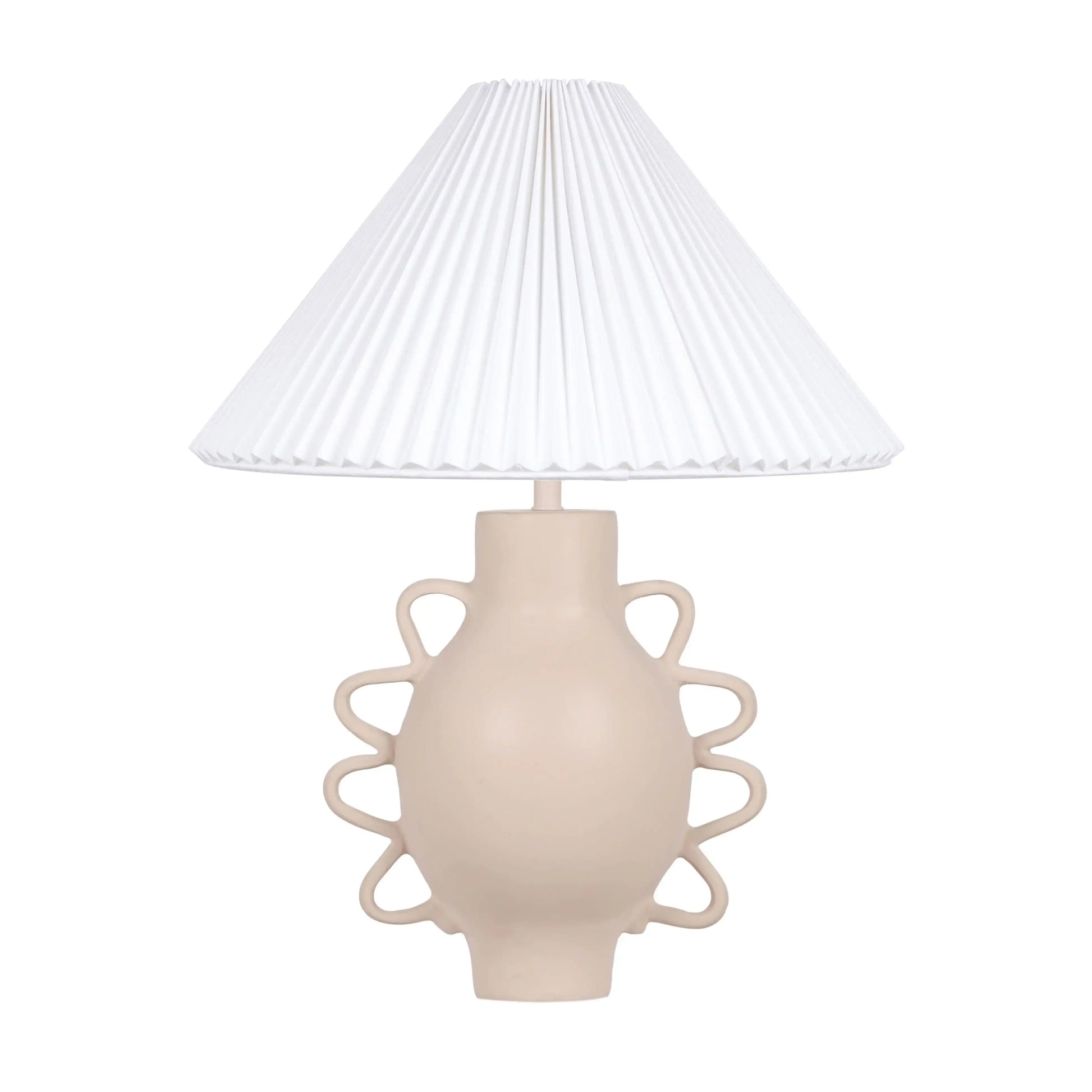 Hazza - Pleated Table Lamp - Best Buy Furniture