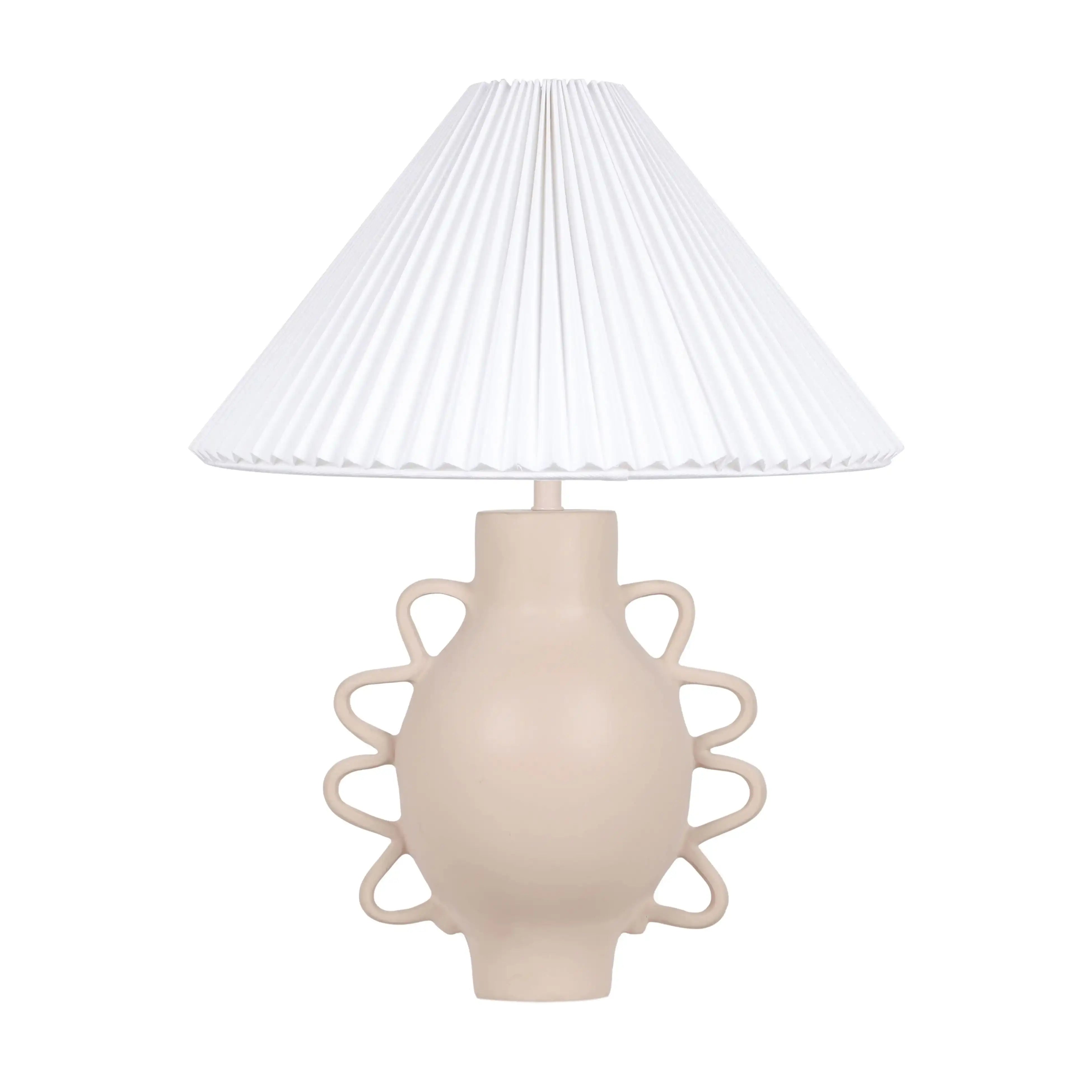 Hazza - Pleated Table Lamp - Best Buy Furniture